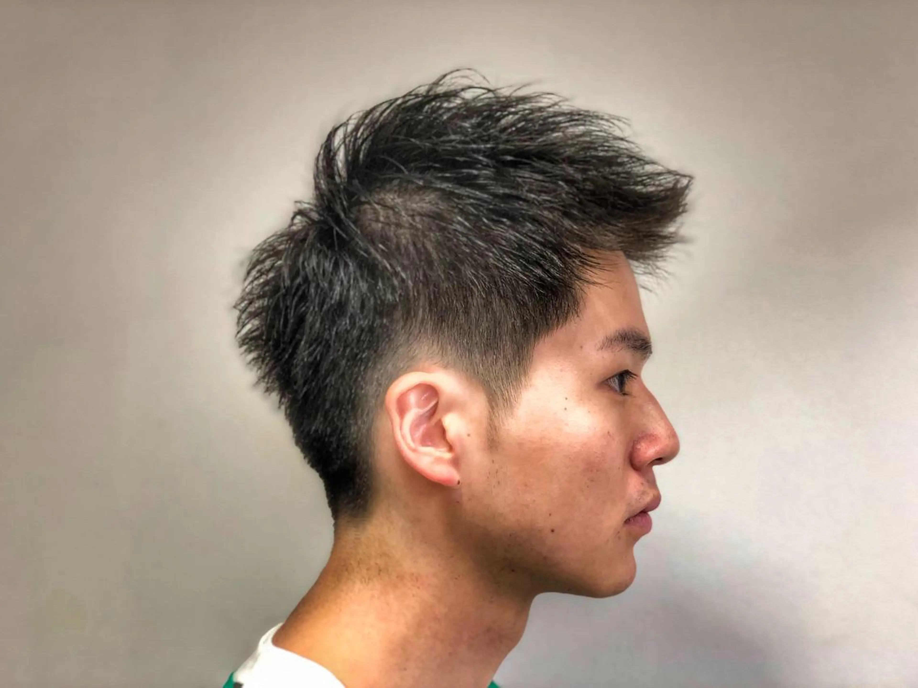 ショート カラー パーマ メンズ 美髪矯正 Rioのヘアスタイル