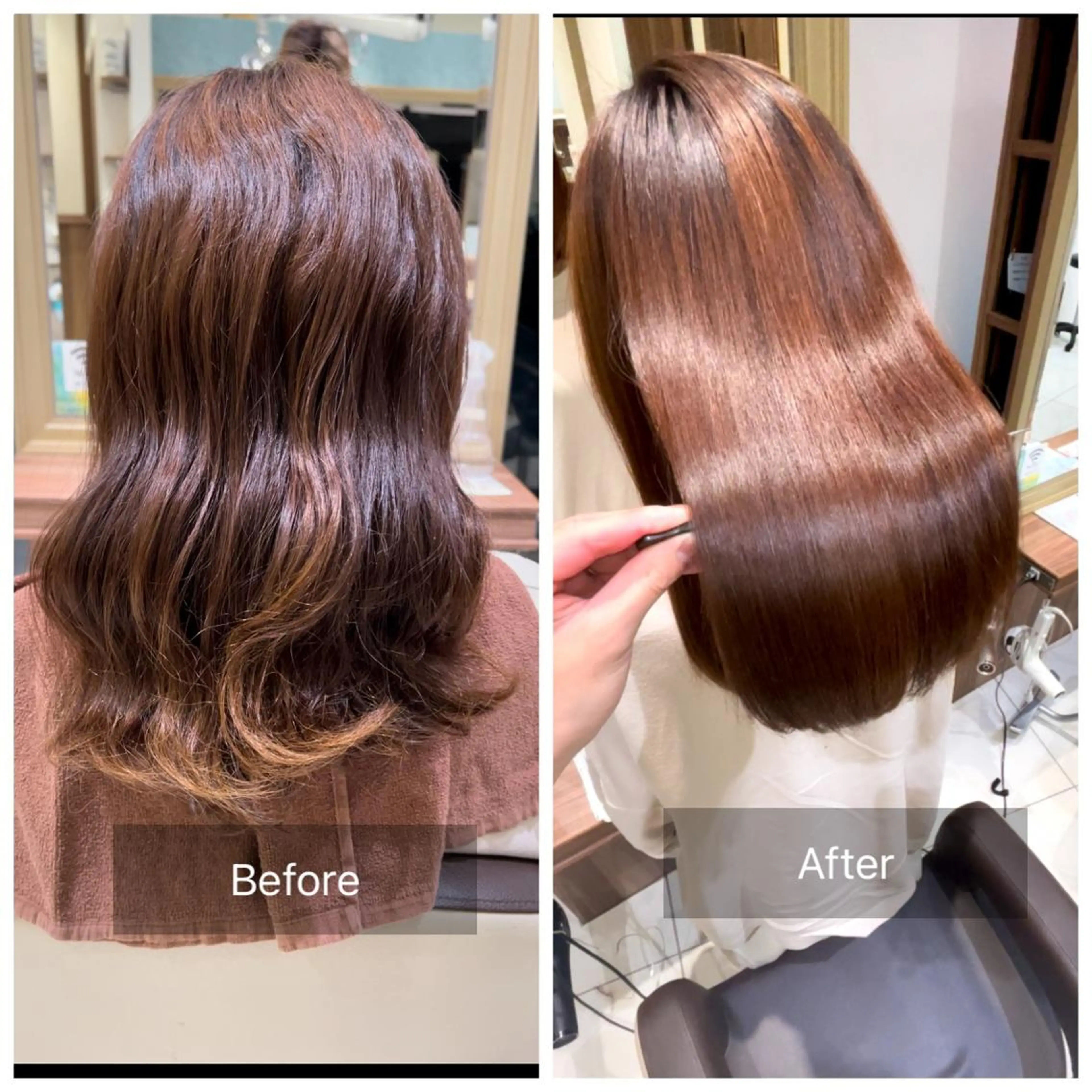 セミロング 〜 内山〜のヘアスタイル