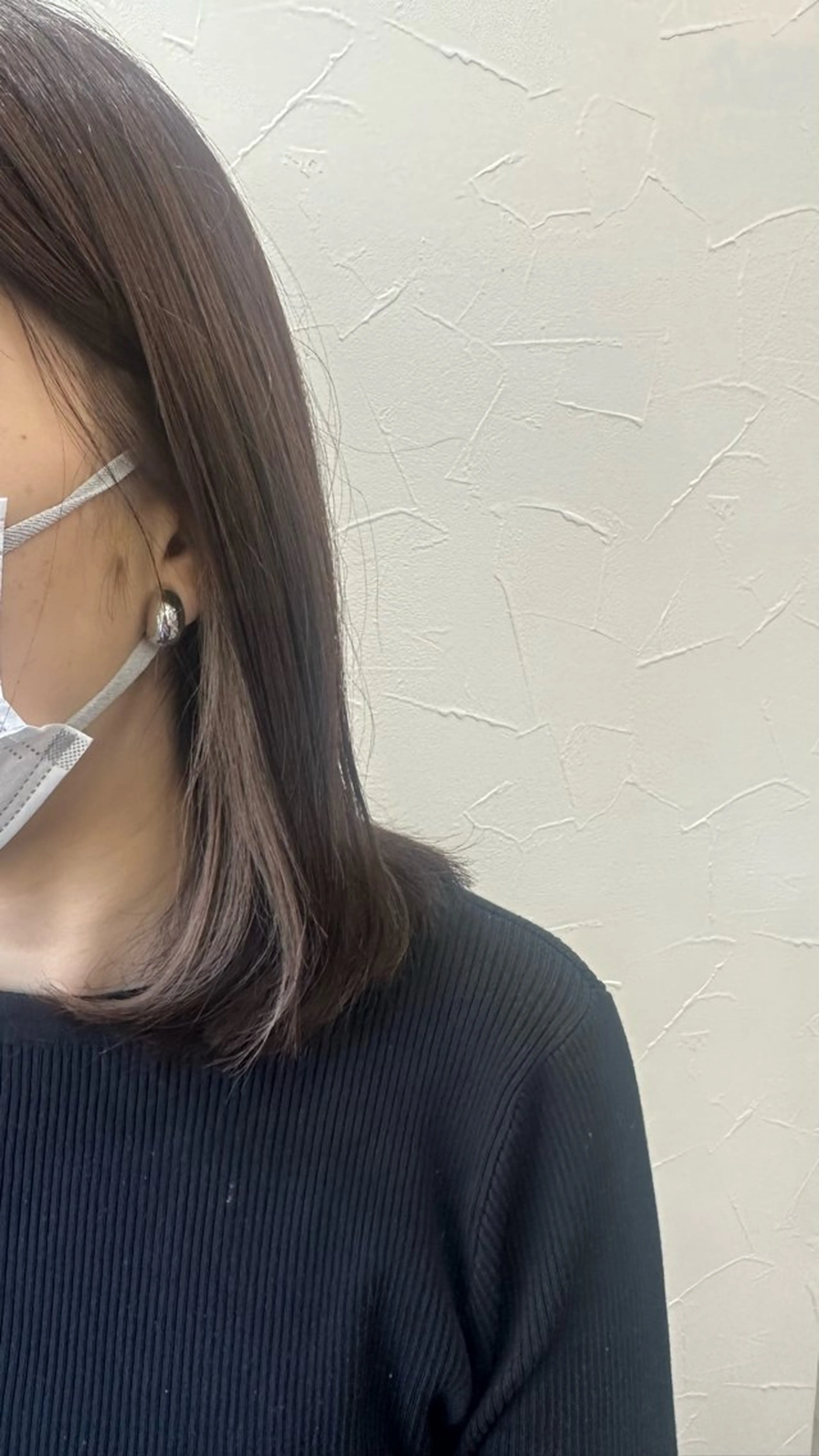 ミディアム 倉守 まいのヘアスタイル