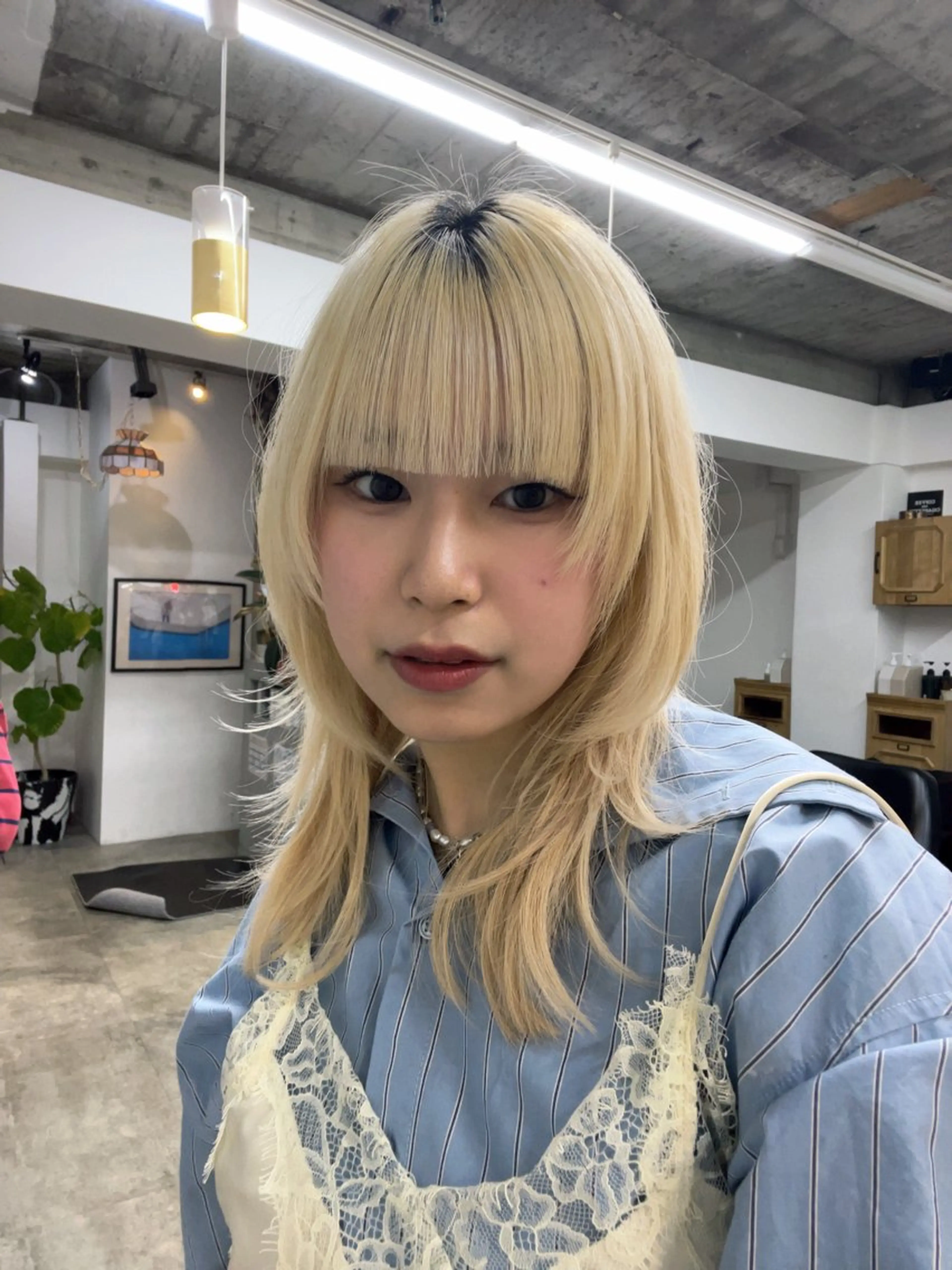 セミロング レイヤーカット カット トリートメント palve/レイヤー /パーマ/熊谷翔のヘアスタイル