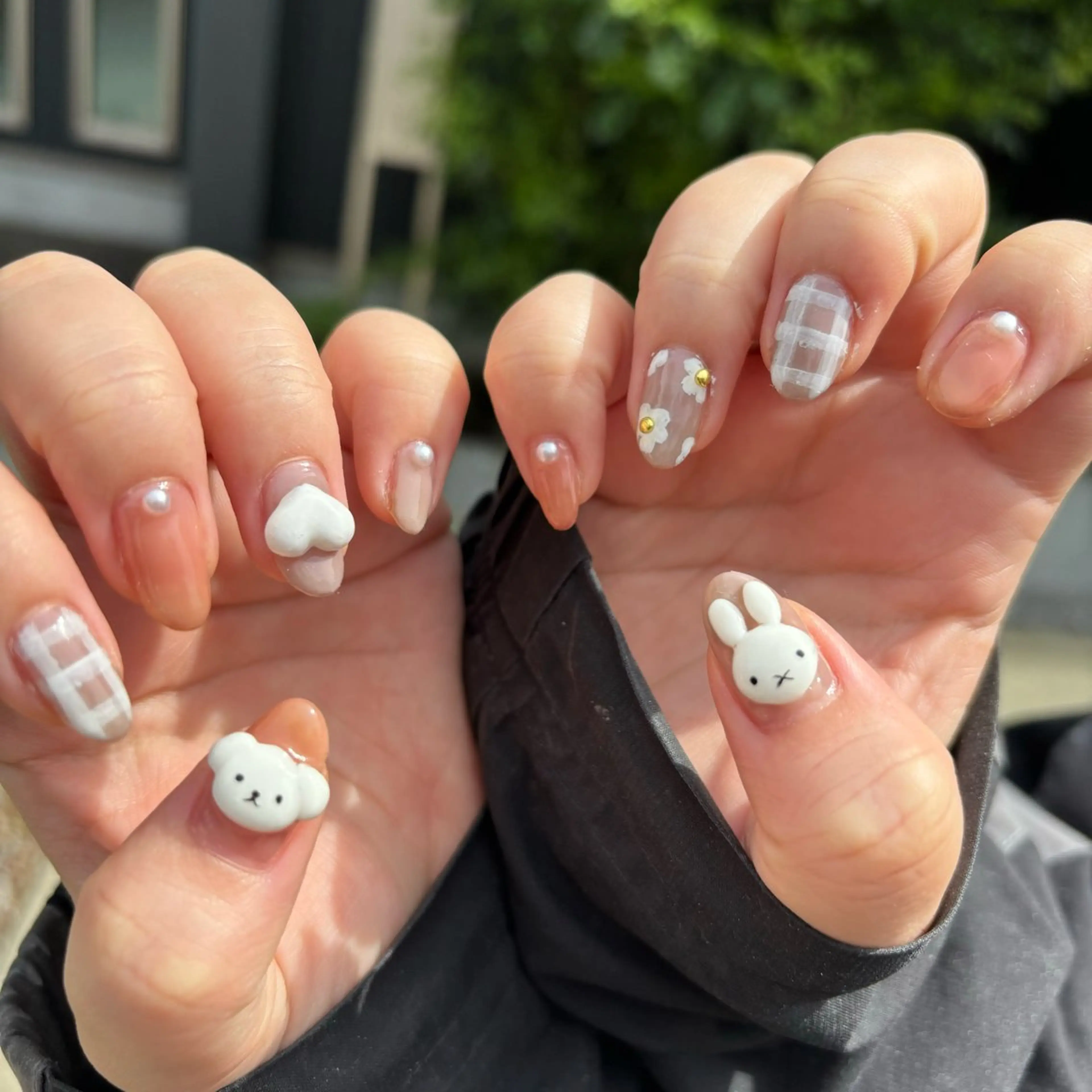 ネイル ガーリー ハンドネイル * haruのネイルデザイン