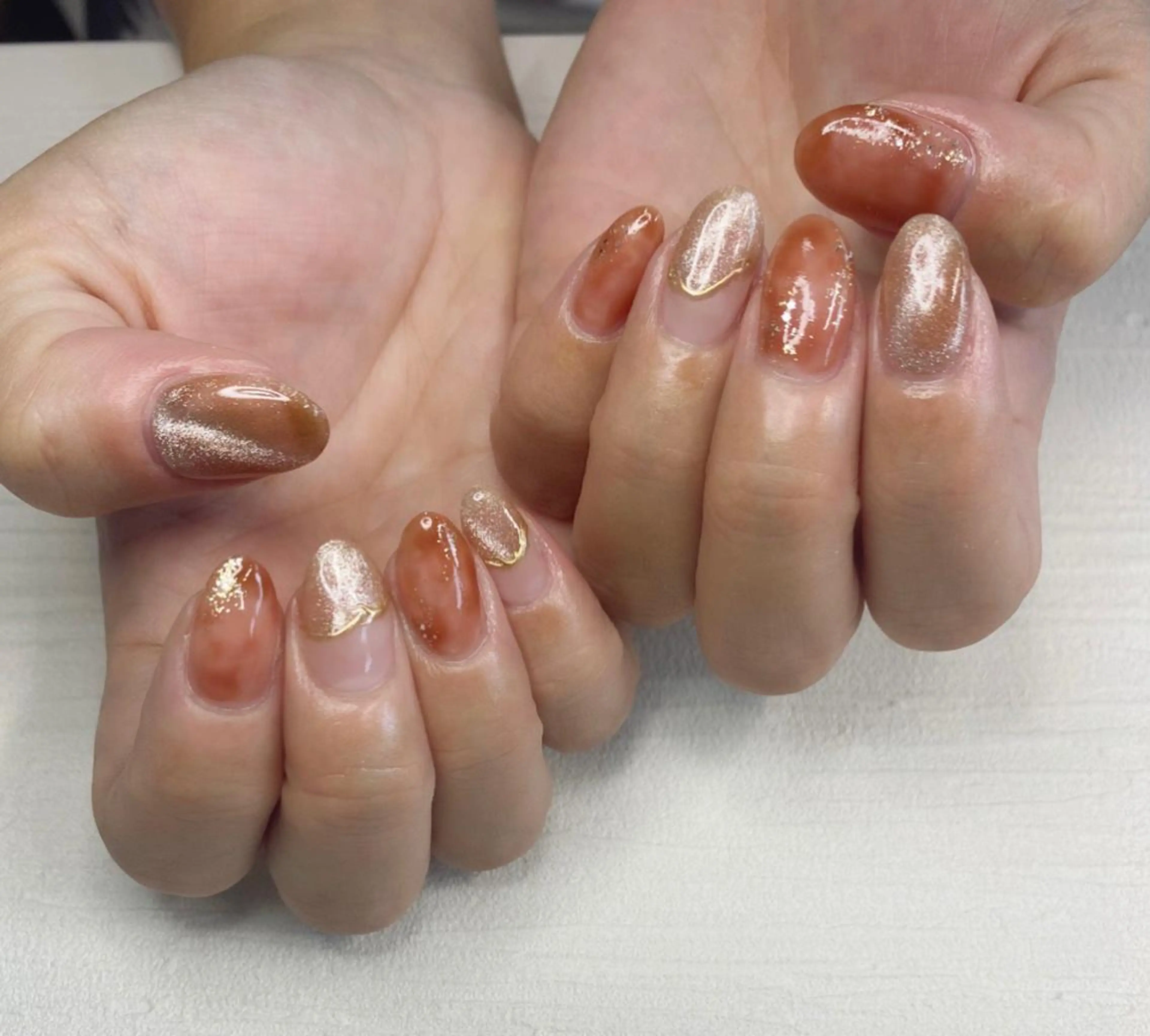 ネイル アートネイル マグネットネイル ミラーネイル 𝑺 𝒏𝒂𝒊𝒍✳︎のネイルデザイン