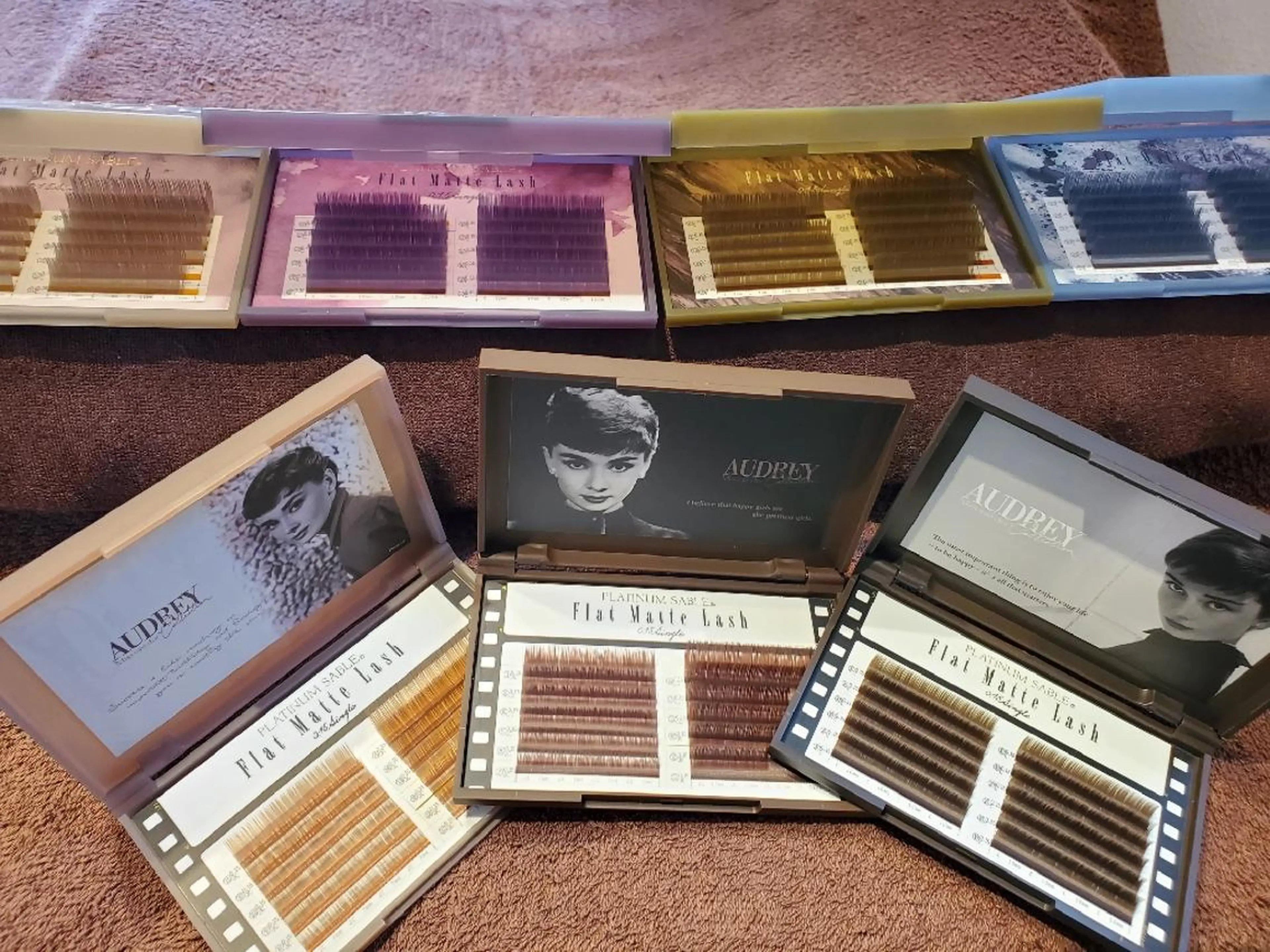 😈平日SALE😈【カラー140本】フルカラーフラット🌈何色でもMixOK👌他店オフ長持ちコーティング込みの写真