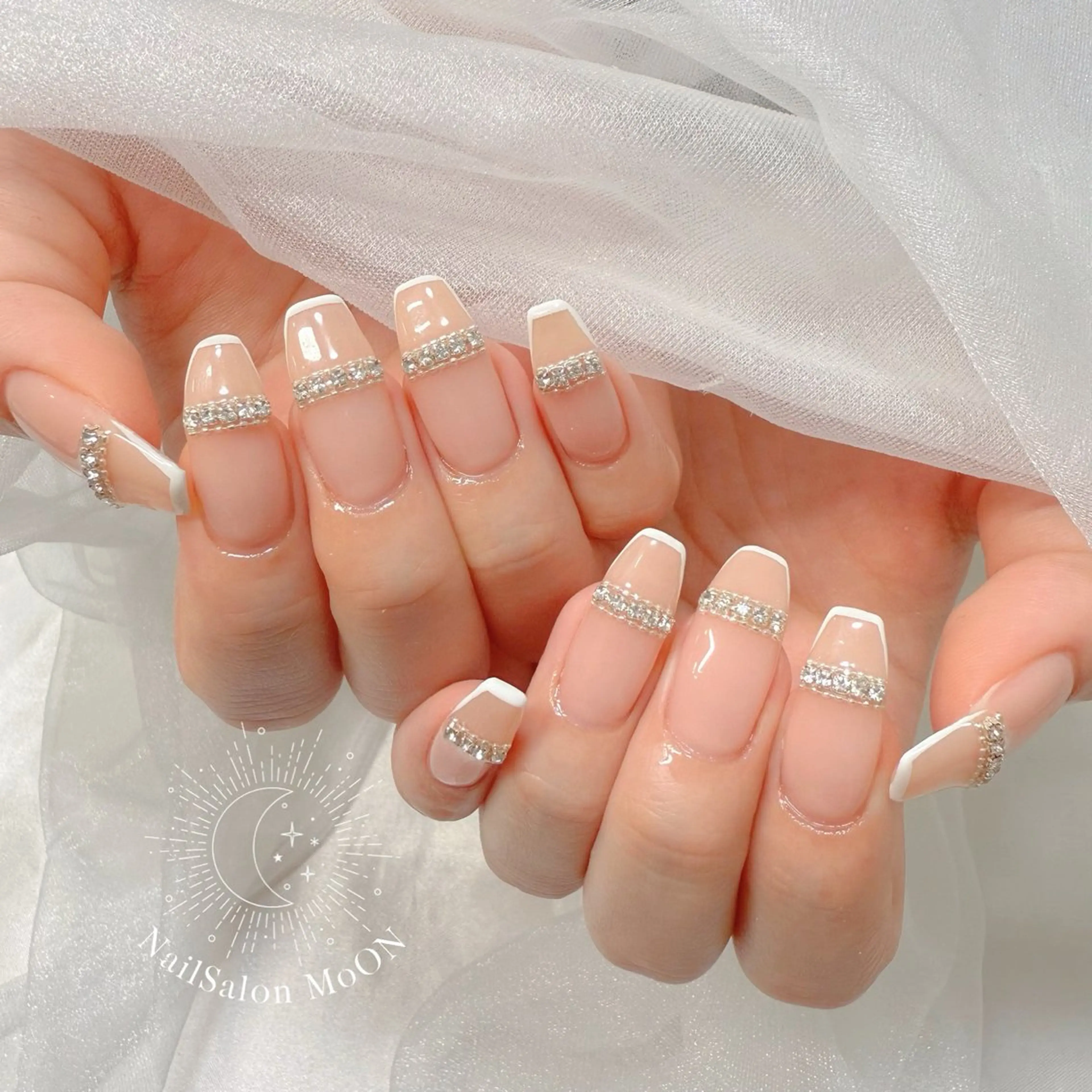 ネイル ハンドネイル ハンドケア MoON...❤︎ MeGuのネイルデザイン