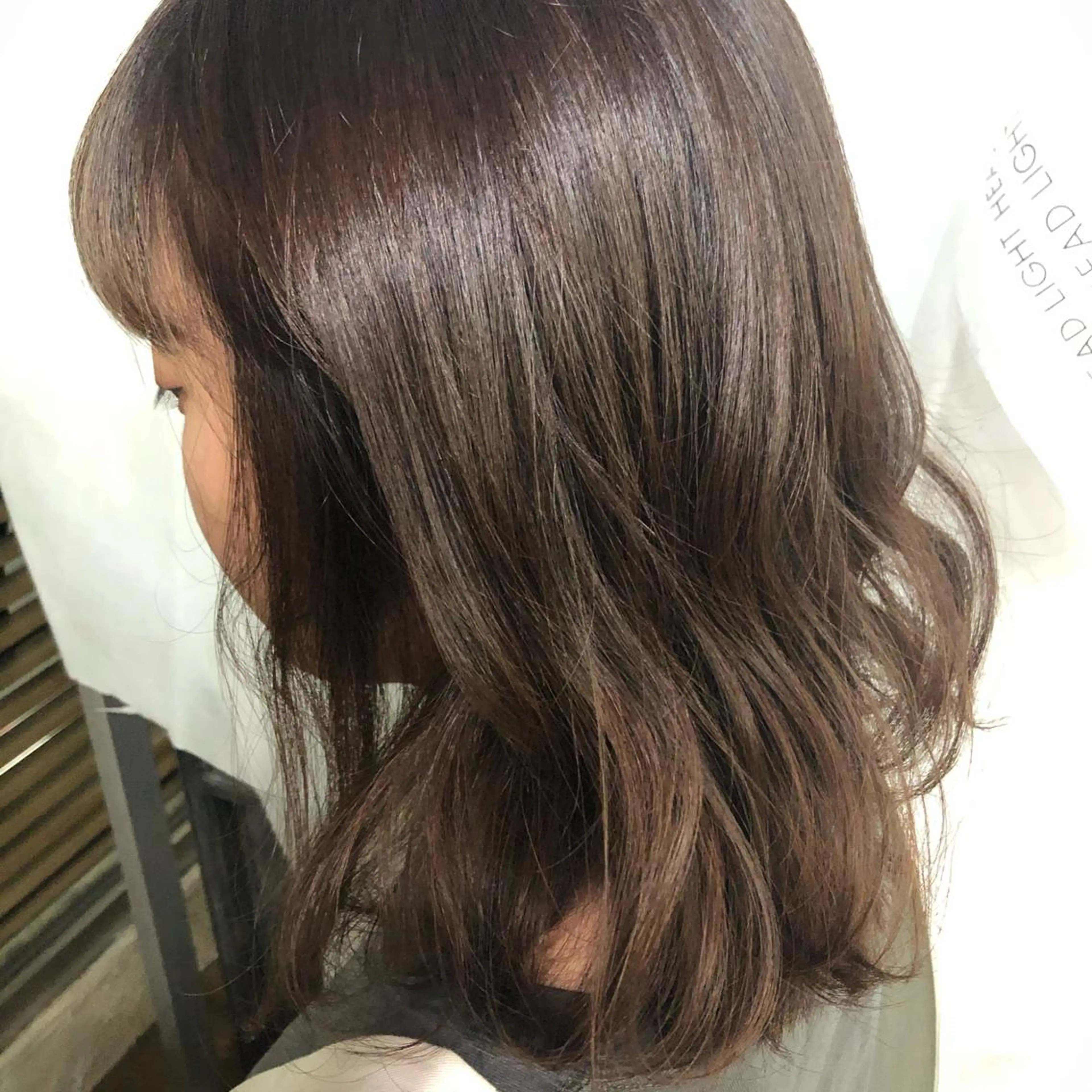 ミディアム カラー ブリーチ 透明感カラー ハイライトカラー ハイライト 韓国美容室出身 🌹Sana/梅田のヘアスタイル