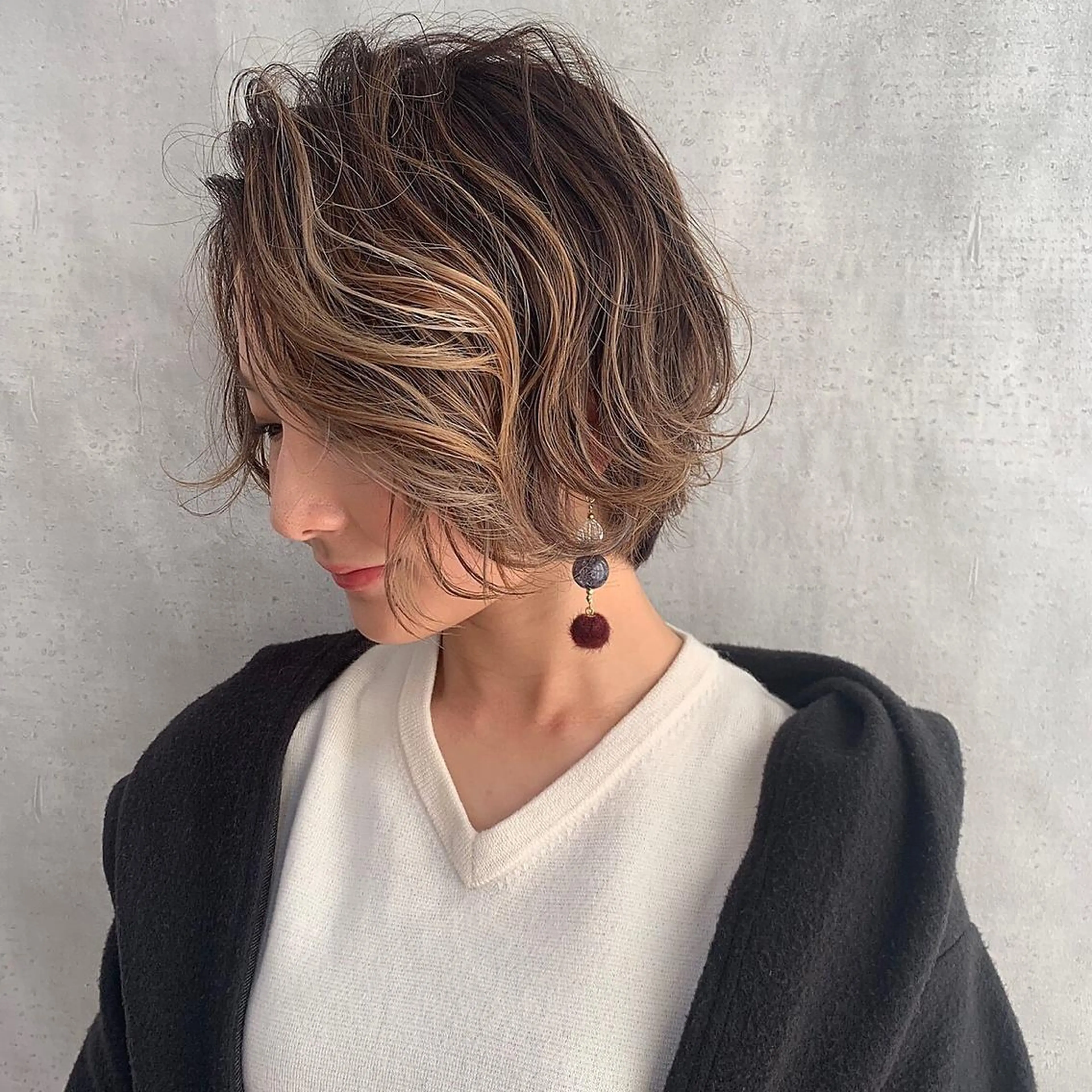 ショート _WHITE上本町店所属・_WHITE上本町 代表のヘアスタイル