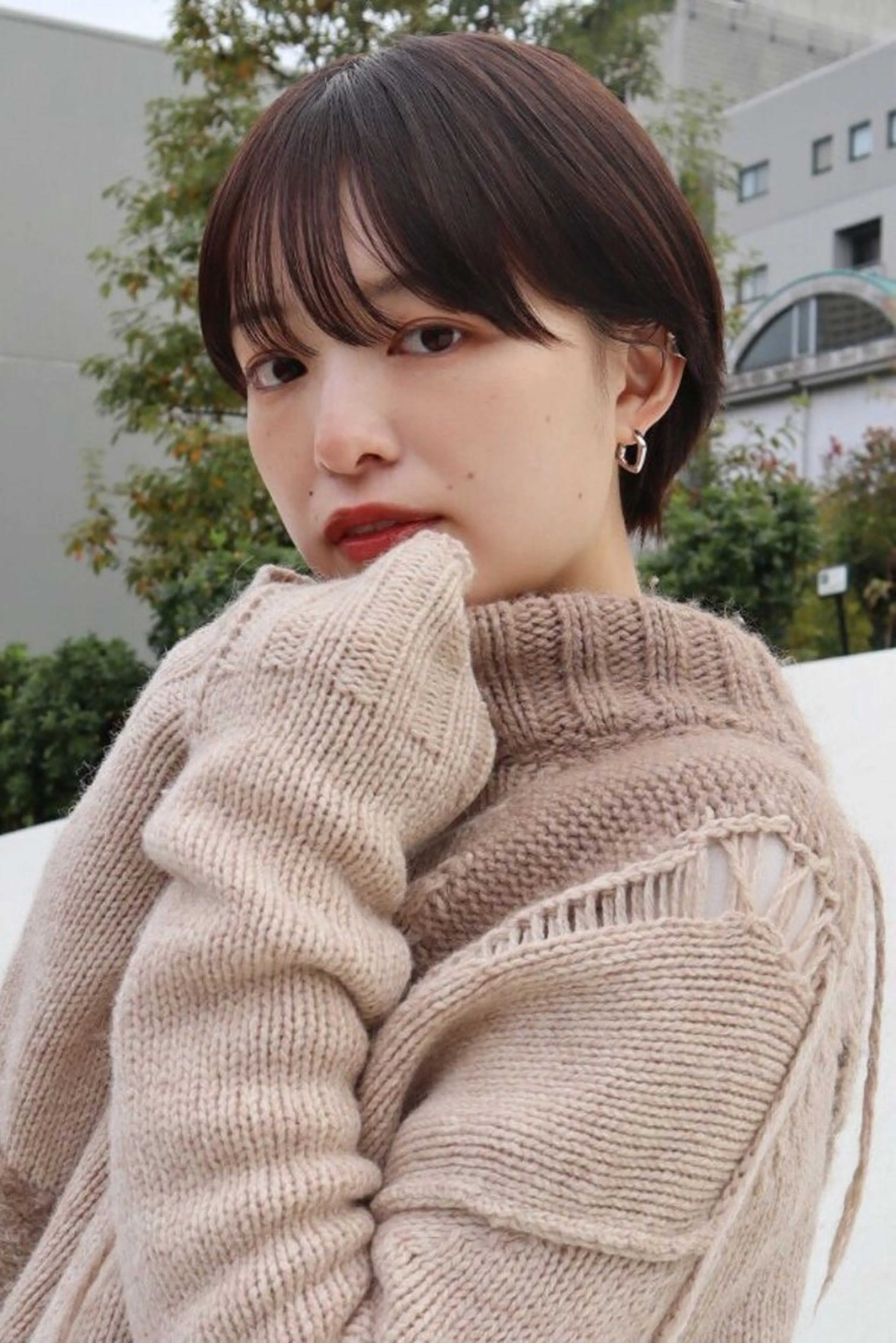 ショート 顔周りカット/ 髪質改善/kazuのヘアスタイル