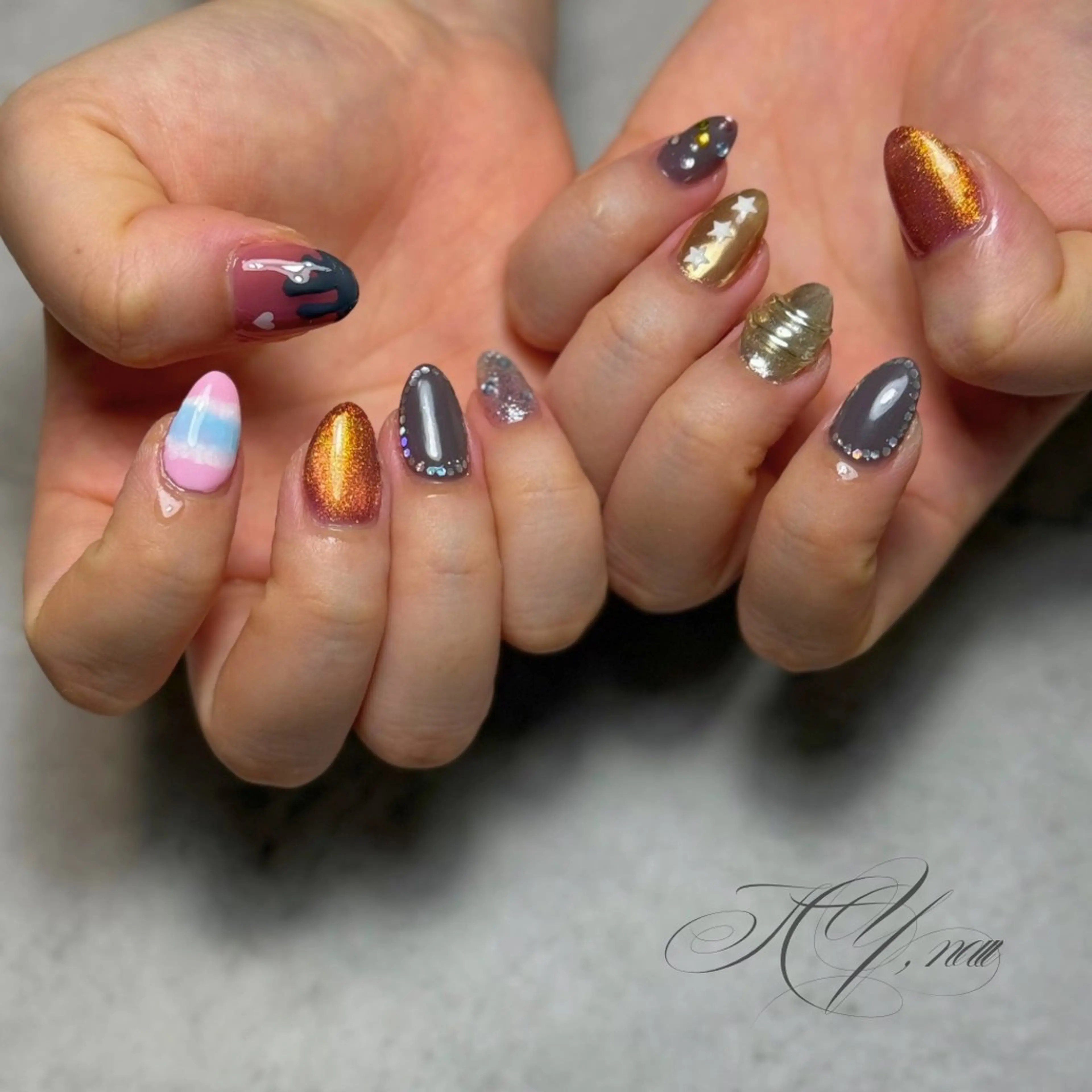 ネイル ハンドネイル ICY,nail REINAのネイルデザイン