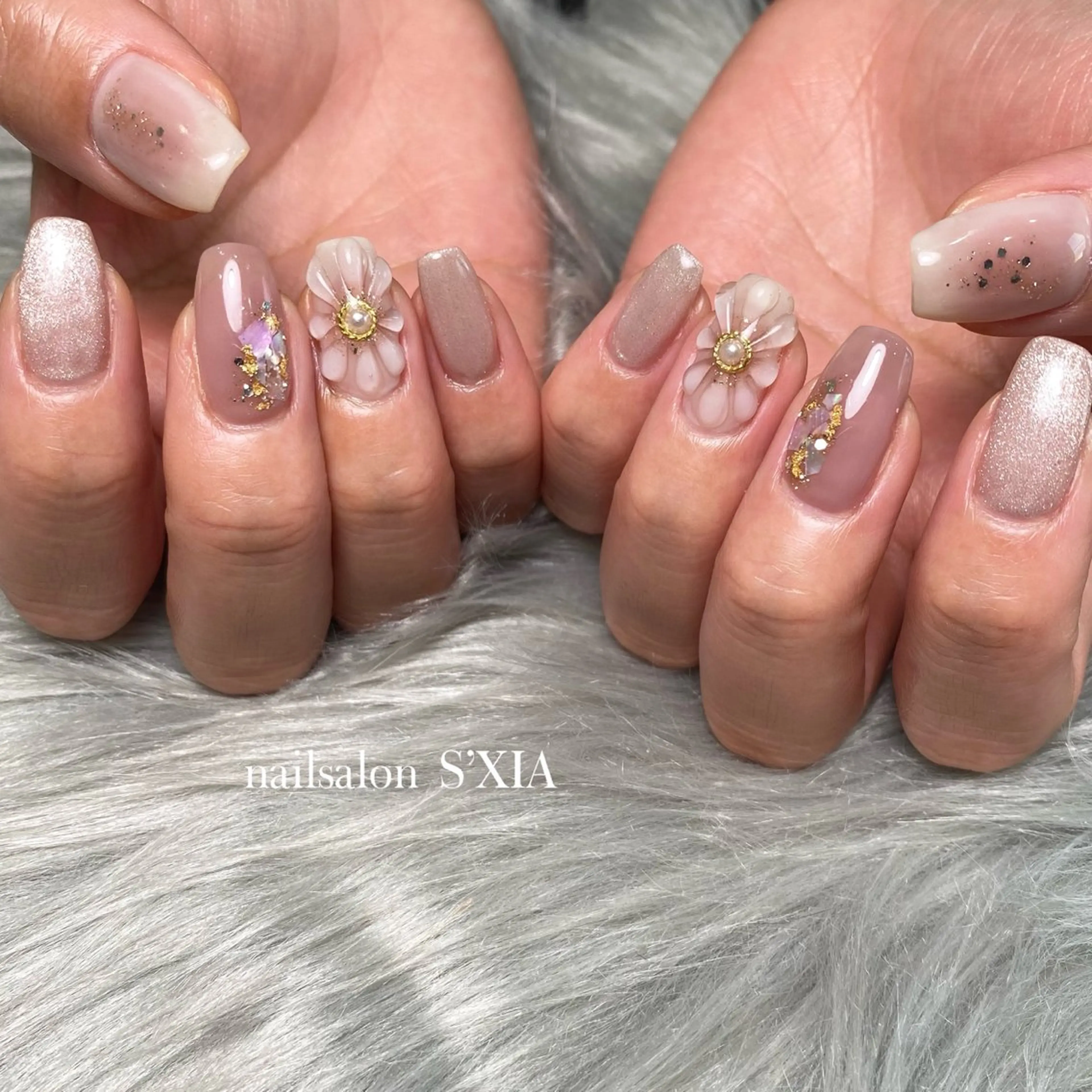 ネイル ハンドネイル ネイルサロン《シア》 市木 佑実のネイルデザイン