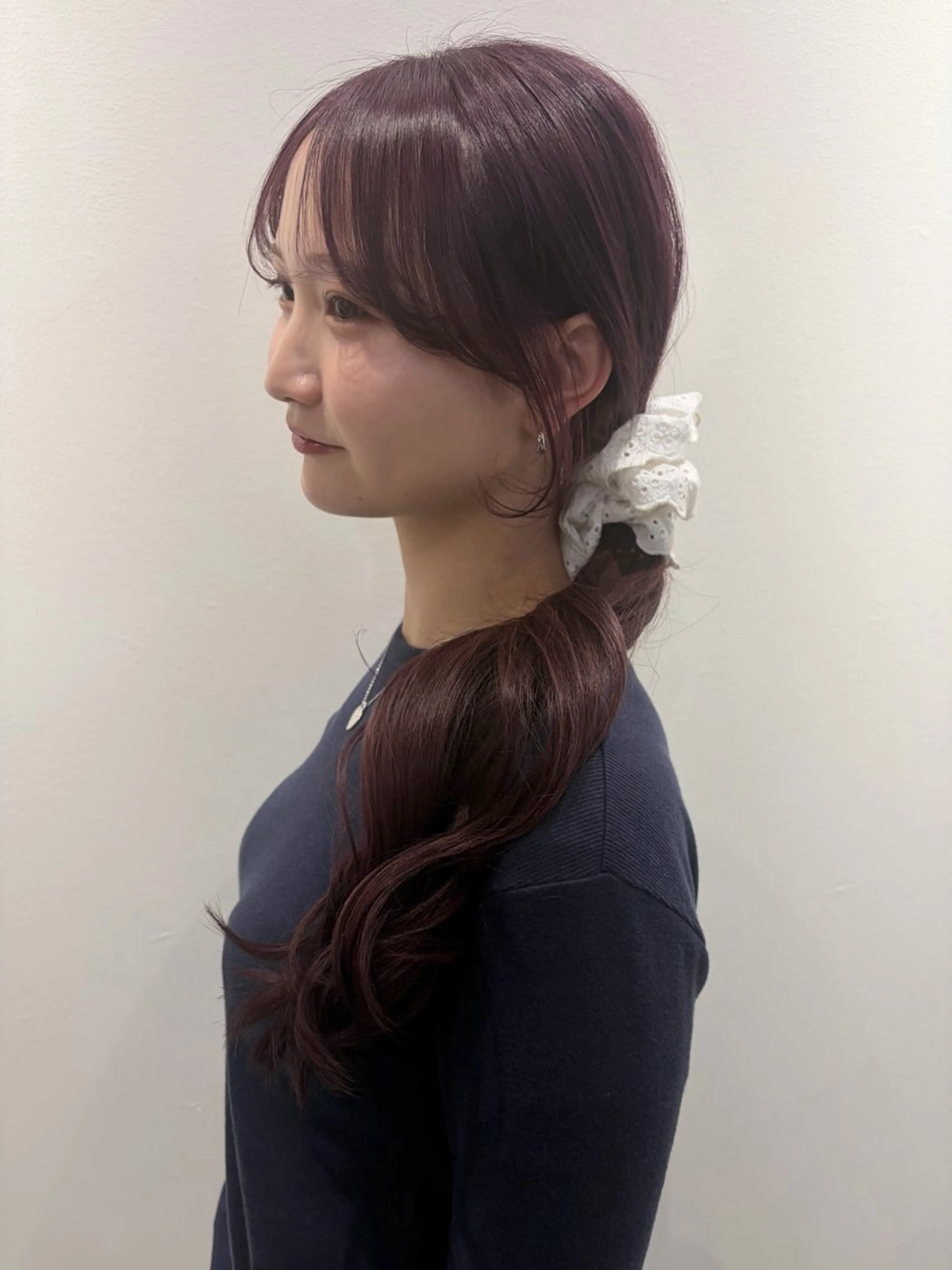 ロング カラー カット ヘアカラー 田中 遥陽の眉毛・アイブロウイメージ