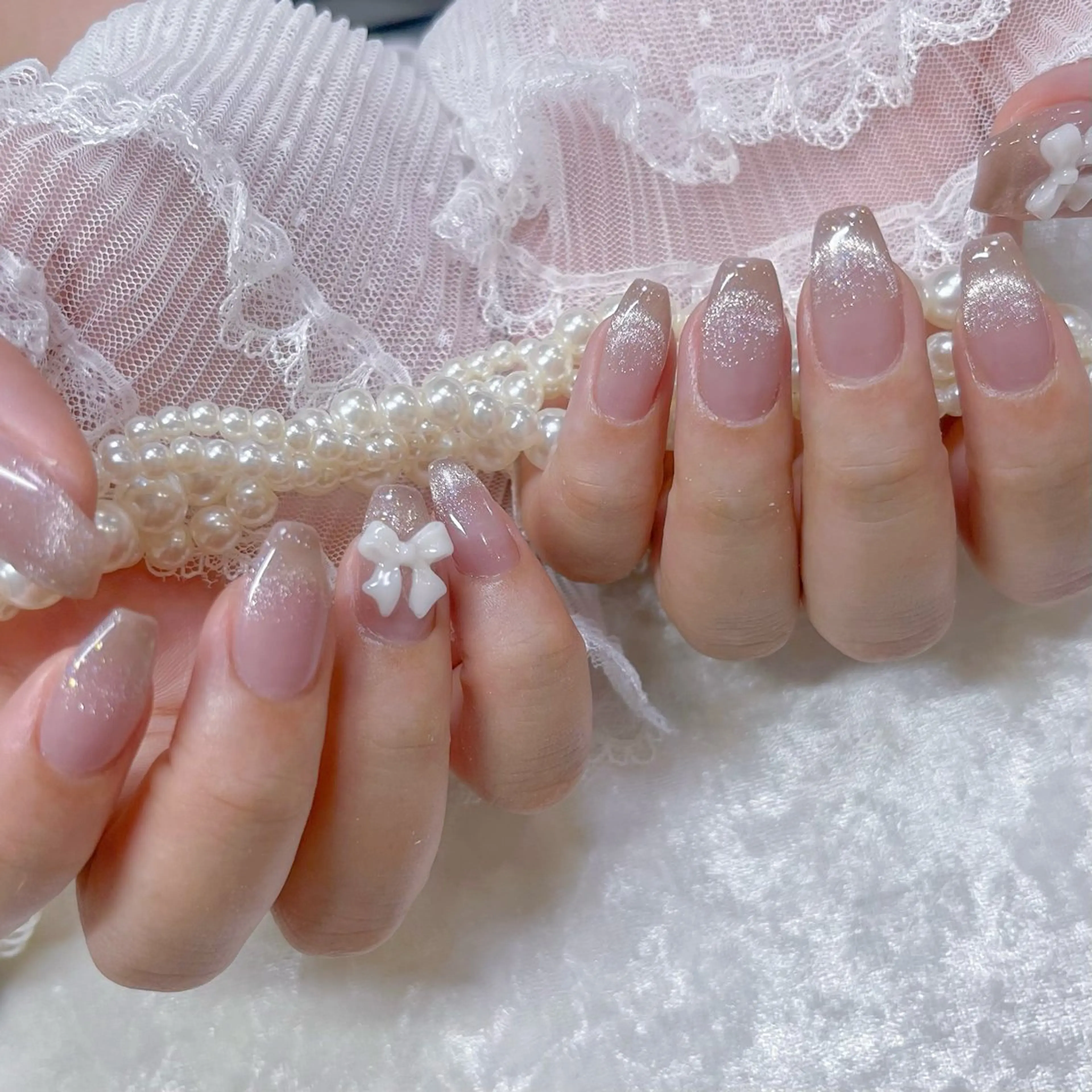 ネイル マグネットネイル Maya 🧊🫧‪のネイルデザイン