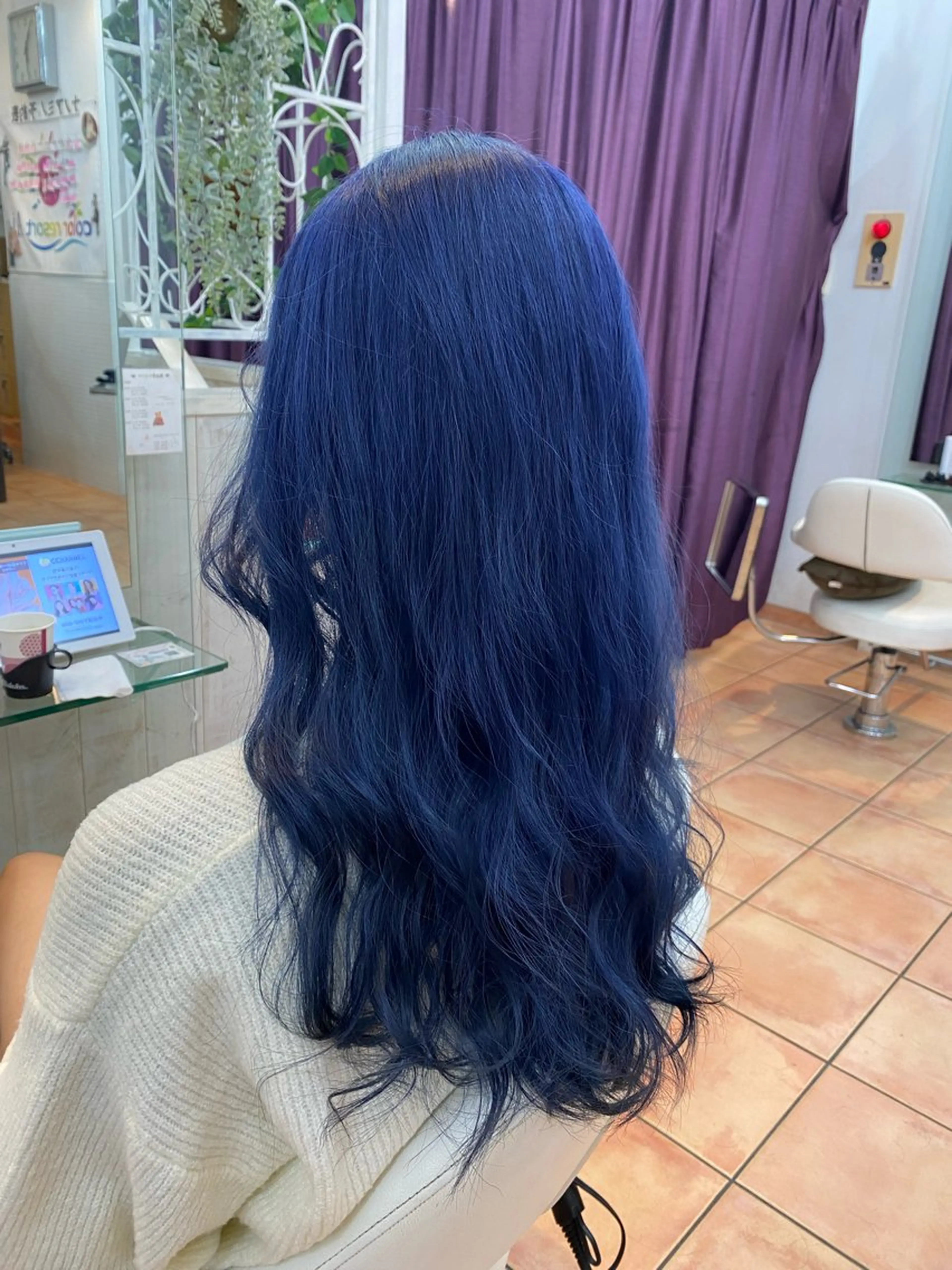 ロング カラー ホワイトベージュ︎︎ seikaのヘアスタイル