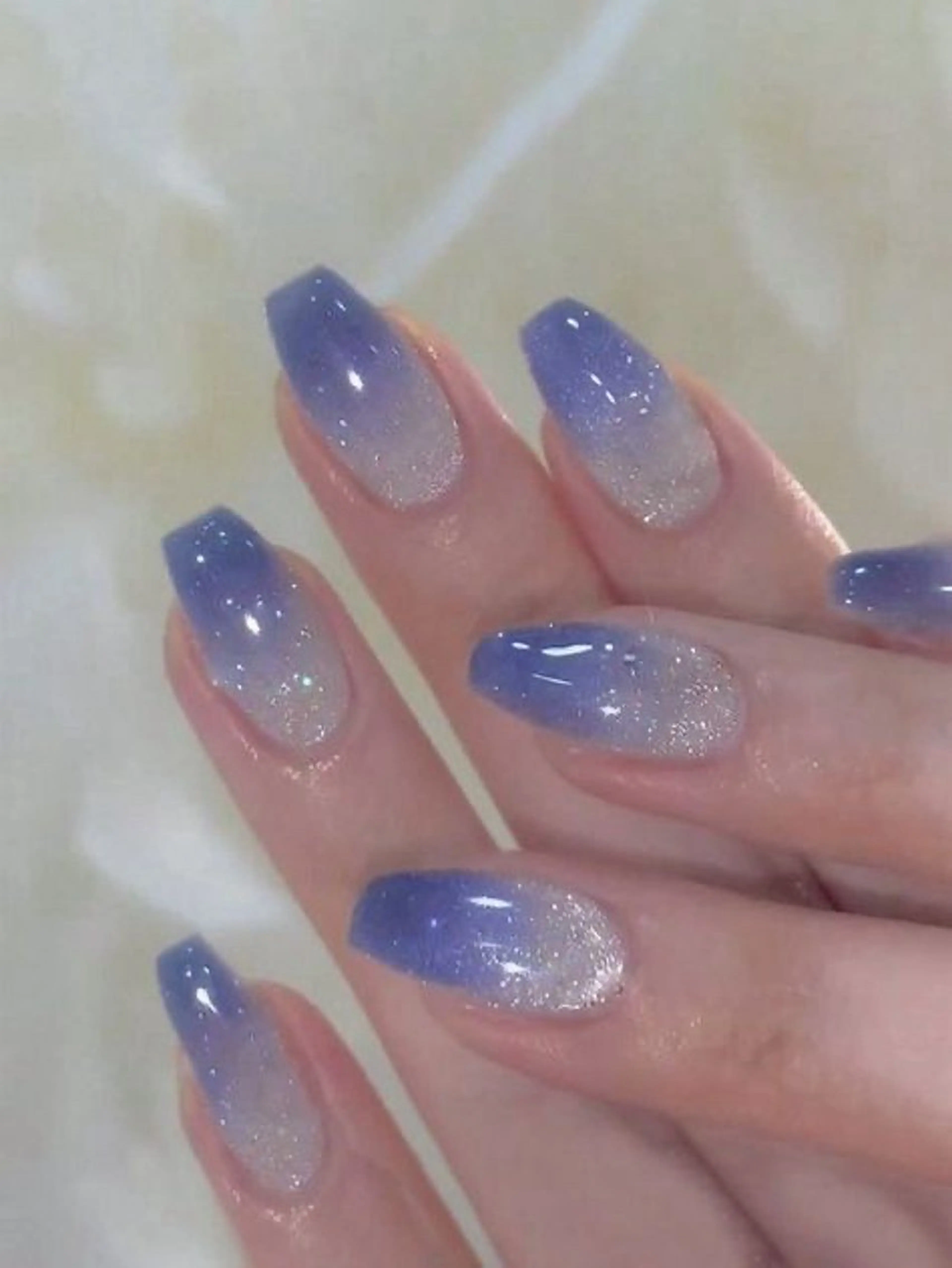 ネイル ジェルネイル キラキラネイル シンプルネイル 夏ネイル Hina KawaiiNailのネイルデザイン