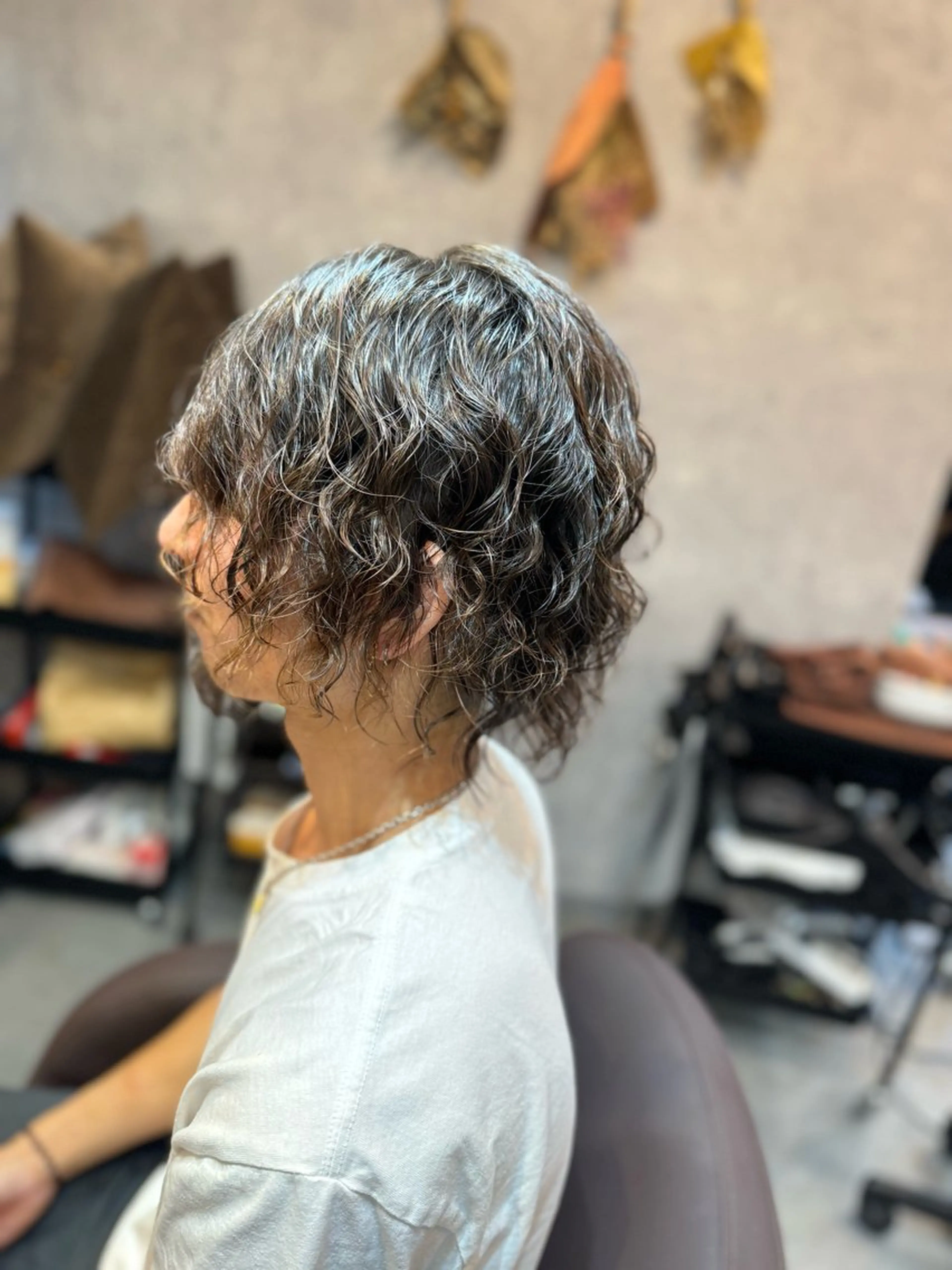 パーマ メンズ カット パーマ 藤沢駅徒歩3分 ✨KAZUのヘアスタイル