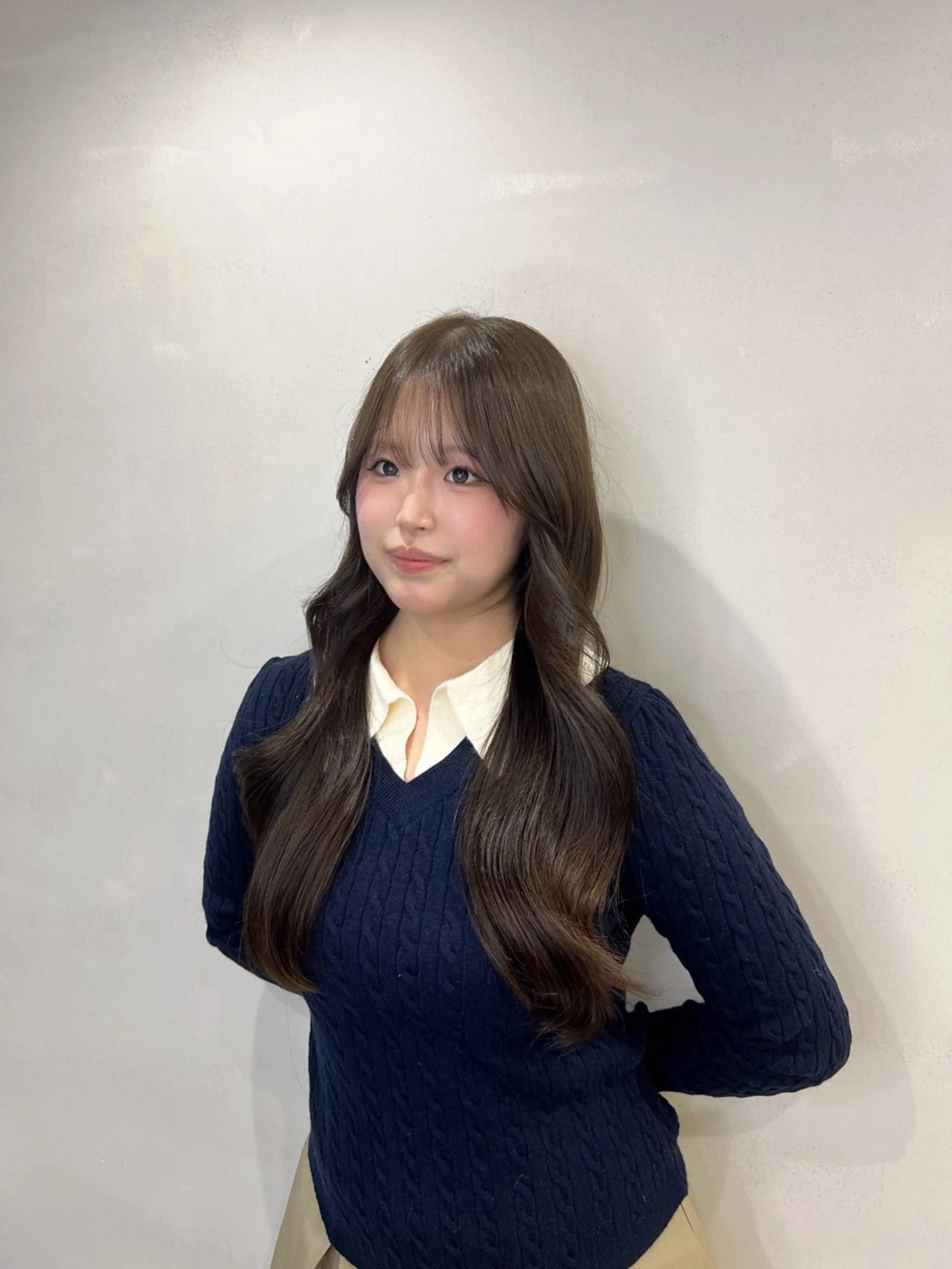 ロング カラー ブリーチ ブリーチなしカラー 【lapis渋谷】 Aoriのヘアスタイル