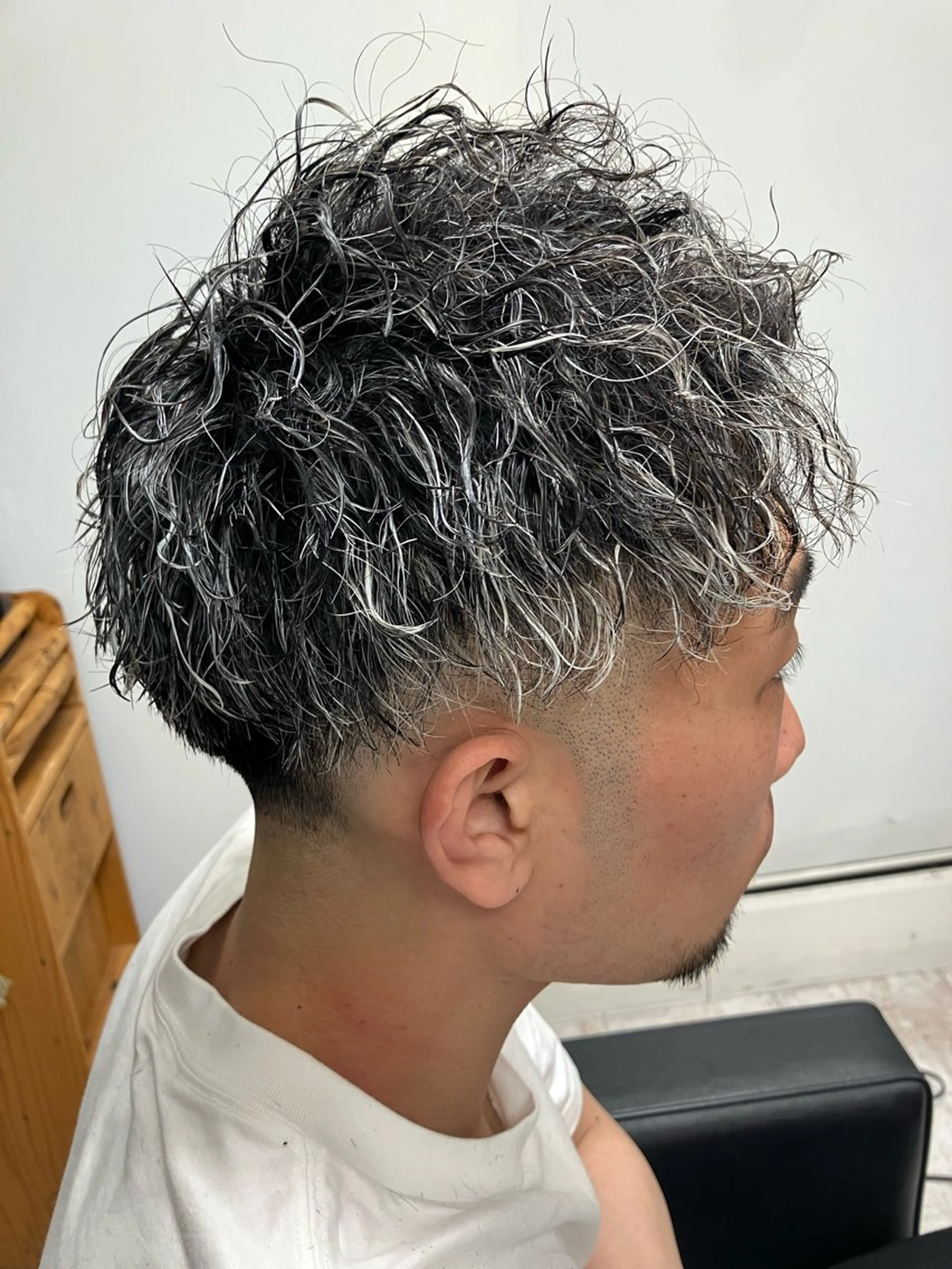 カラー パーマ メンズ カット ヘアカラー パーマ メンズ特化/パーマ/ フェードWATARUのヘアスタイル