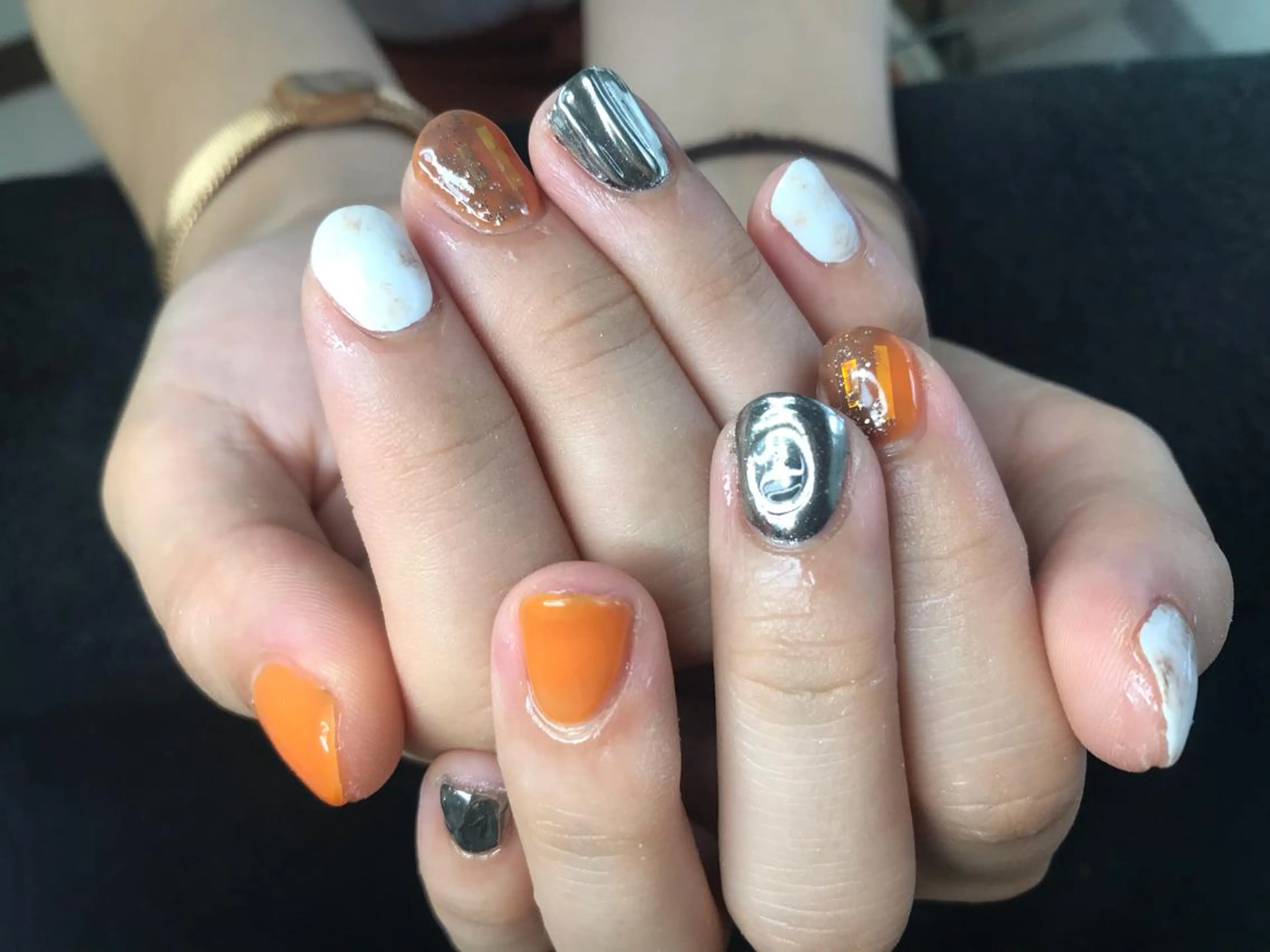 ネイル ハンドネイル Mana‪ ‪·͜· ❤︎‬のネイルデザイン