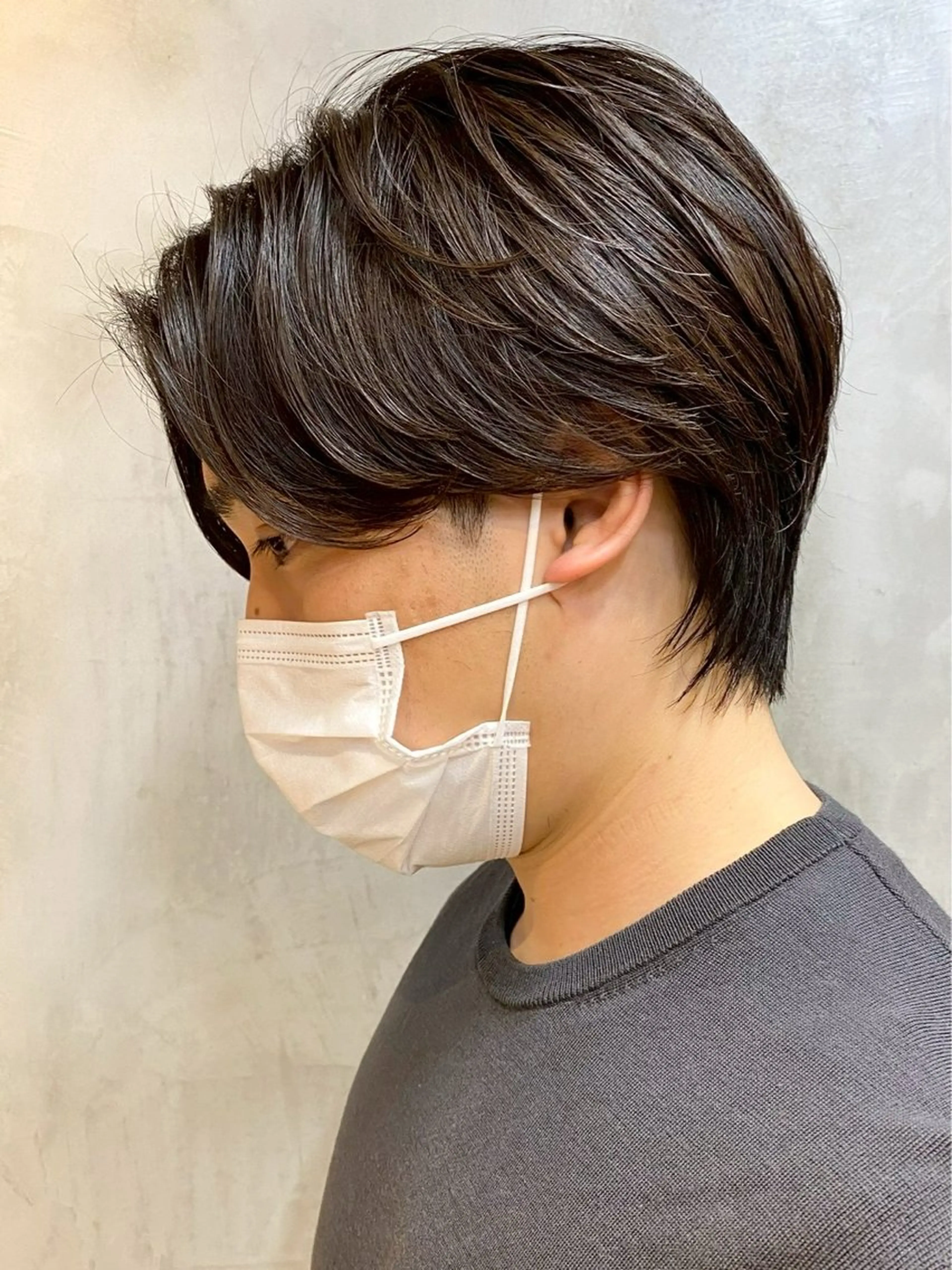 パーマ パーマ 元井 琢人のヘアスタイル