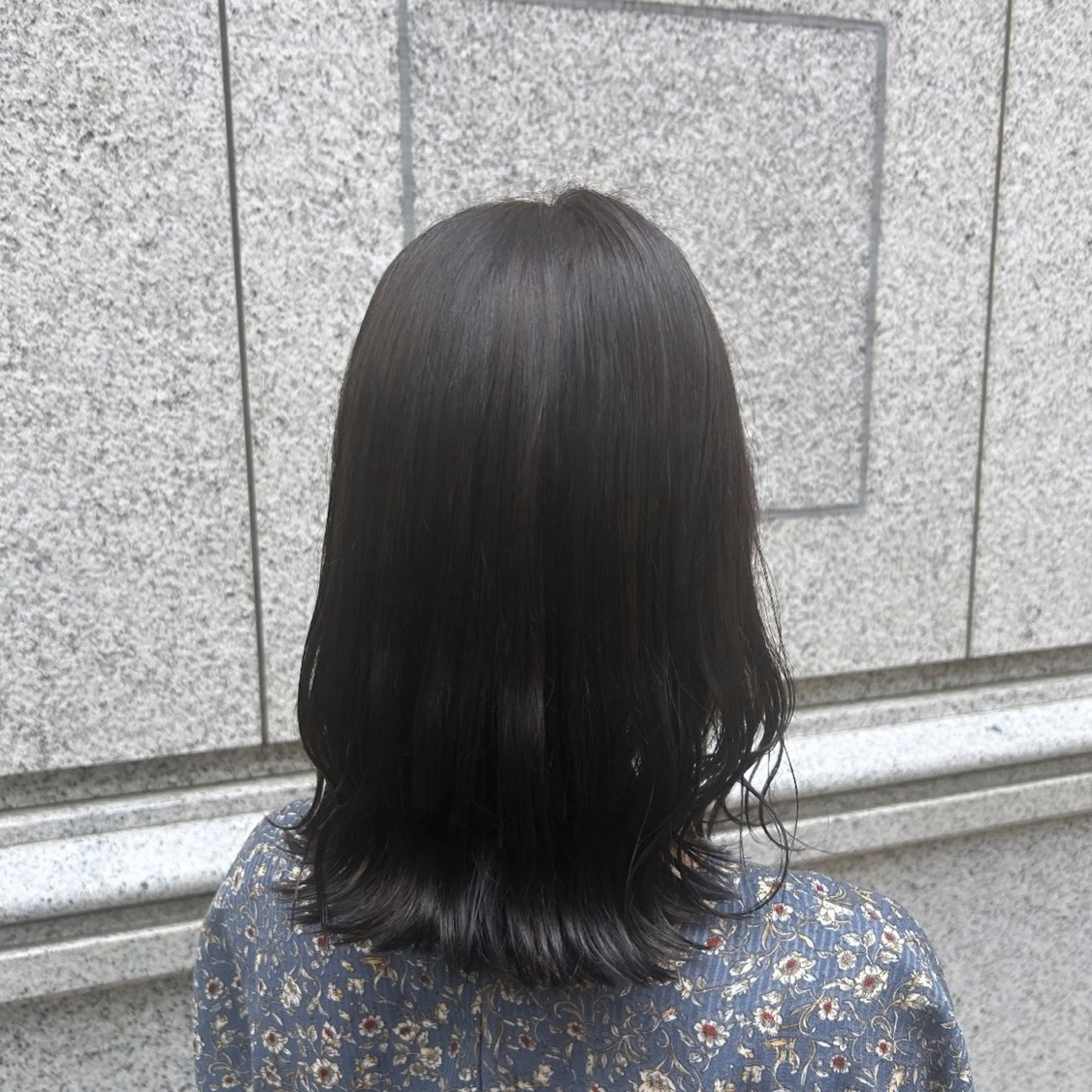 セミロング カラー 韓国ヘア🧸髪質改善 🧸きくちみさきのヘアスタイル