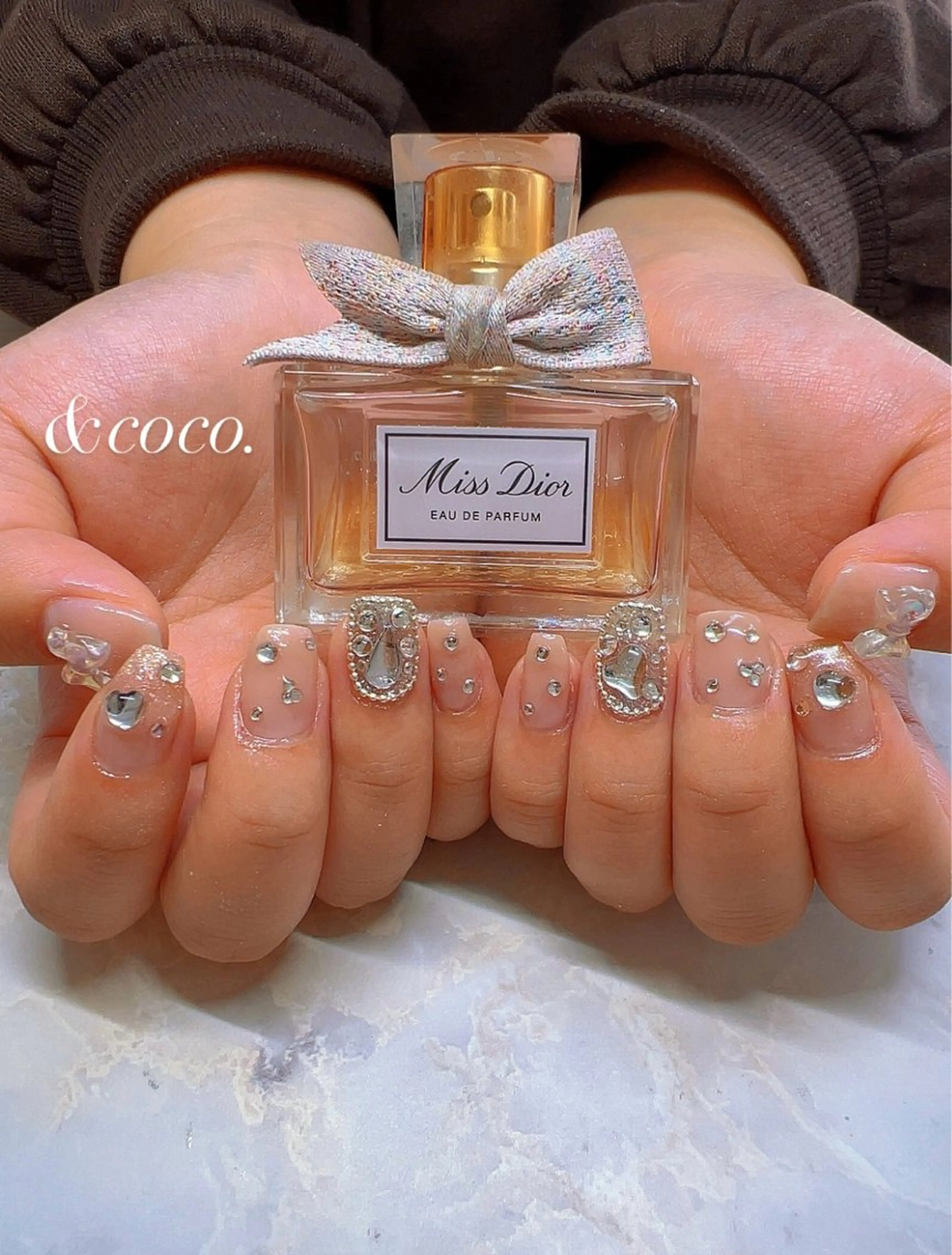 ネイル キラキラネイル ハンドネイル ＆ coco.のネイルデザイン