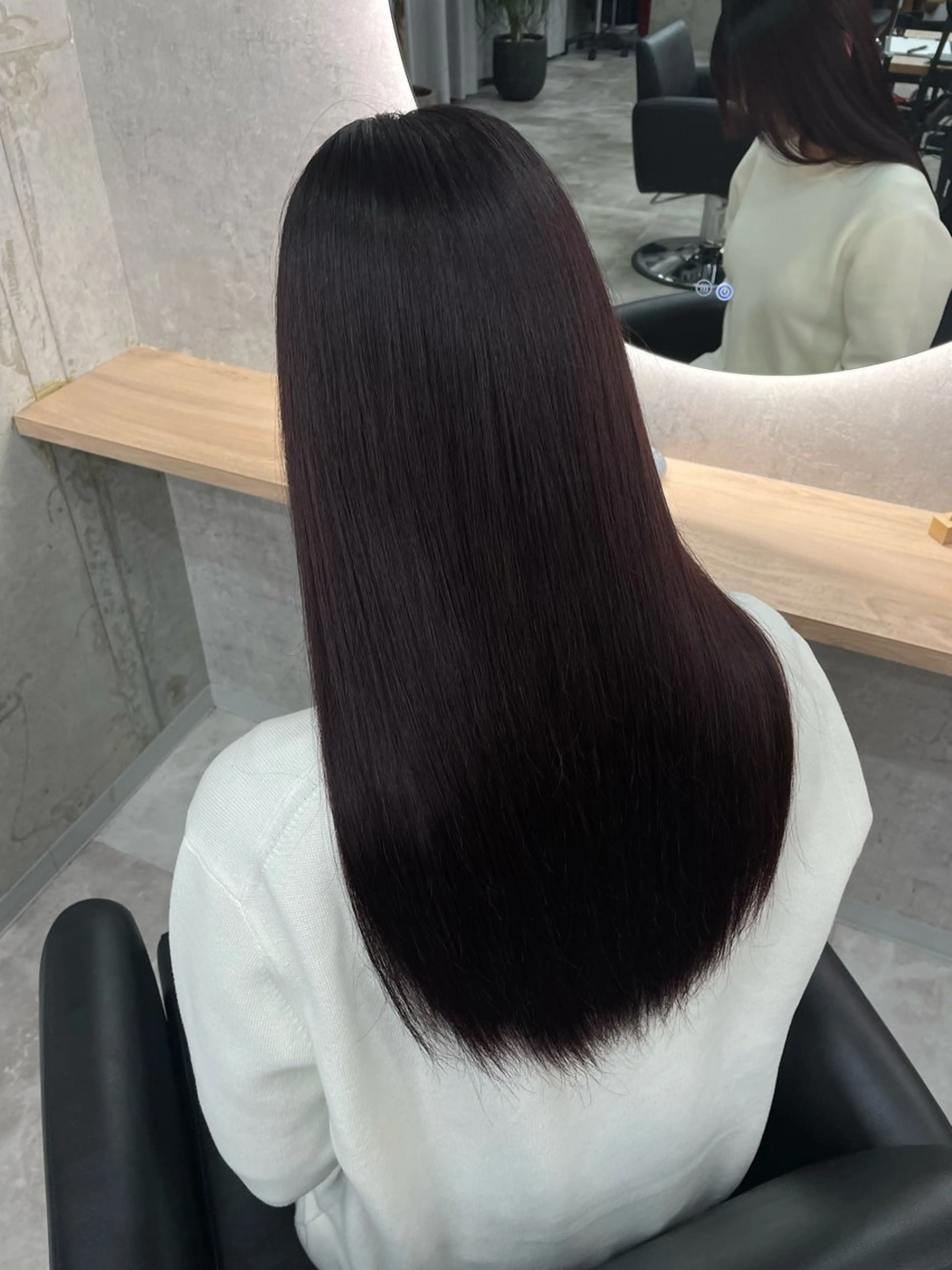 ロング ヘアカラー トリートメント 奥野碧🌈艶髪 /ダメージレスカラーのヘアスタイル