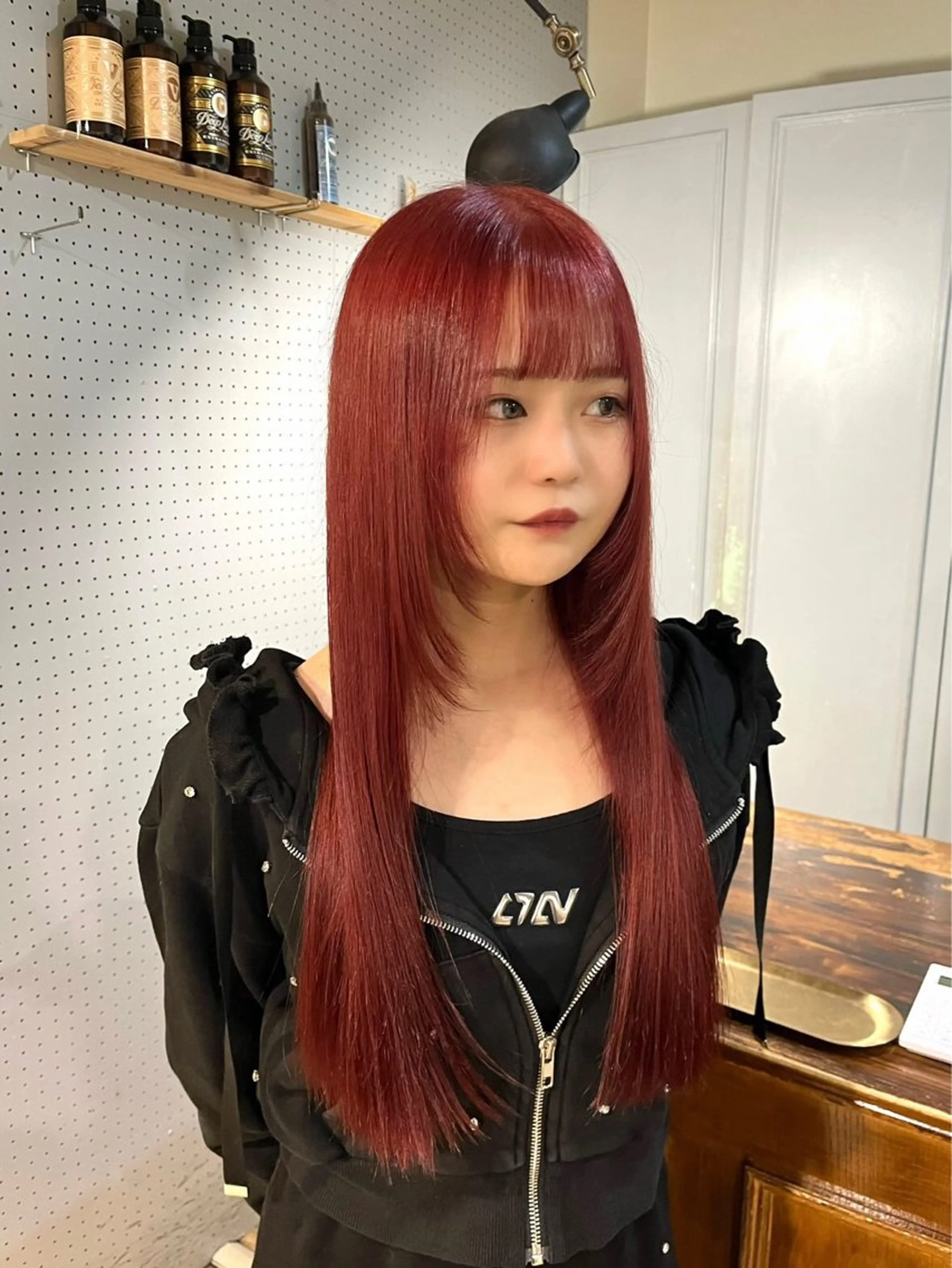 ミディアム カラー カット ヘアカラー トリートメント 🤩噂のMr.髪ポジ ティブ®️yu🤩のヘアスタイル