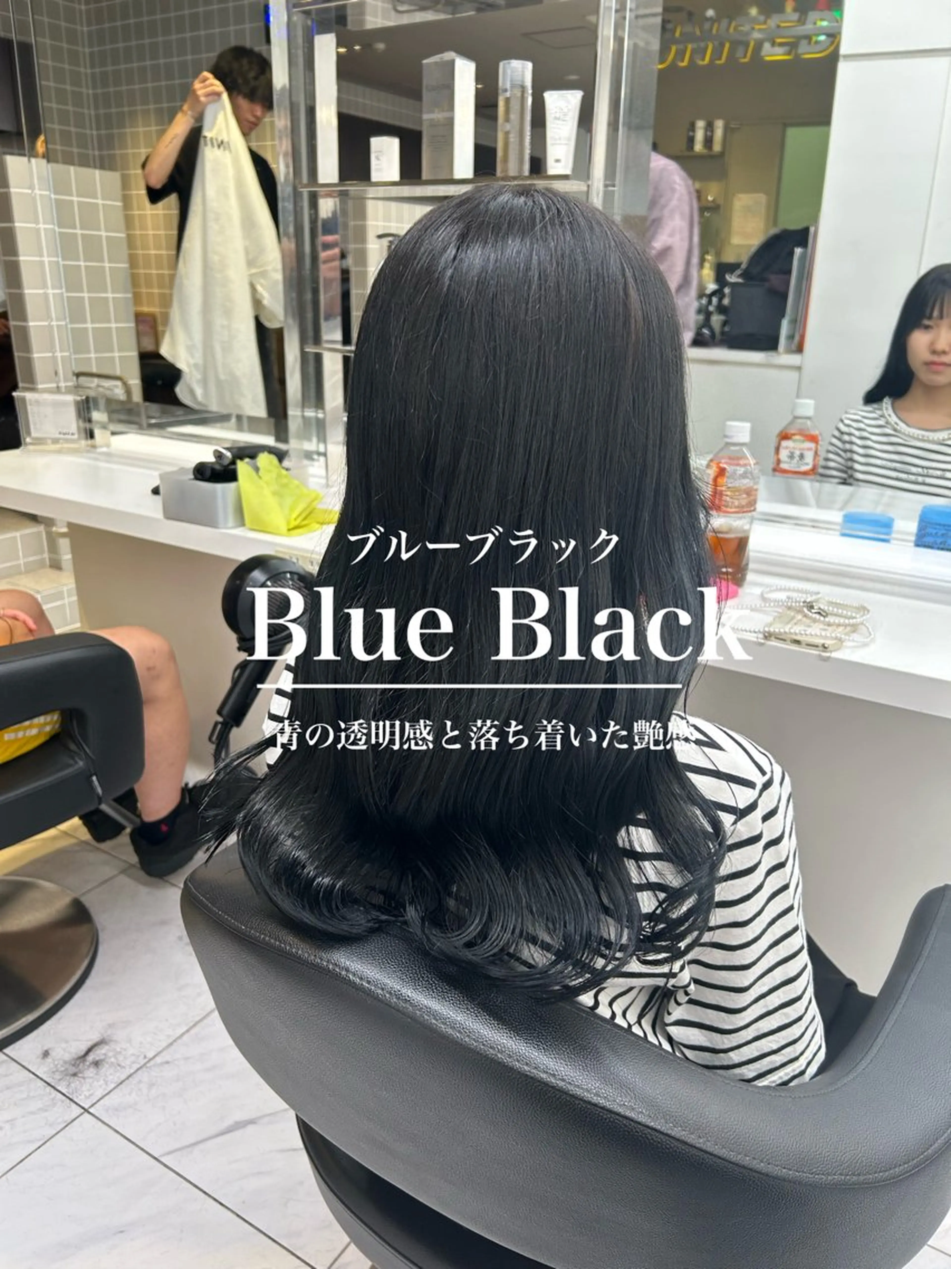 ロング カラー パーマ ヘアアレンジ メンズ キッズ 🦋韓国レイヤー｜ 透明感グレージュ🦋のヘアスタイル