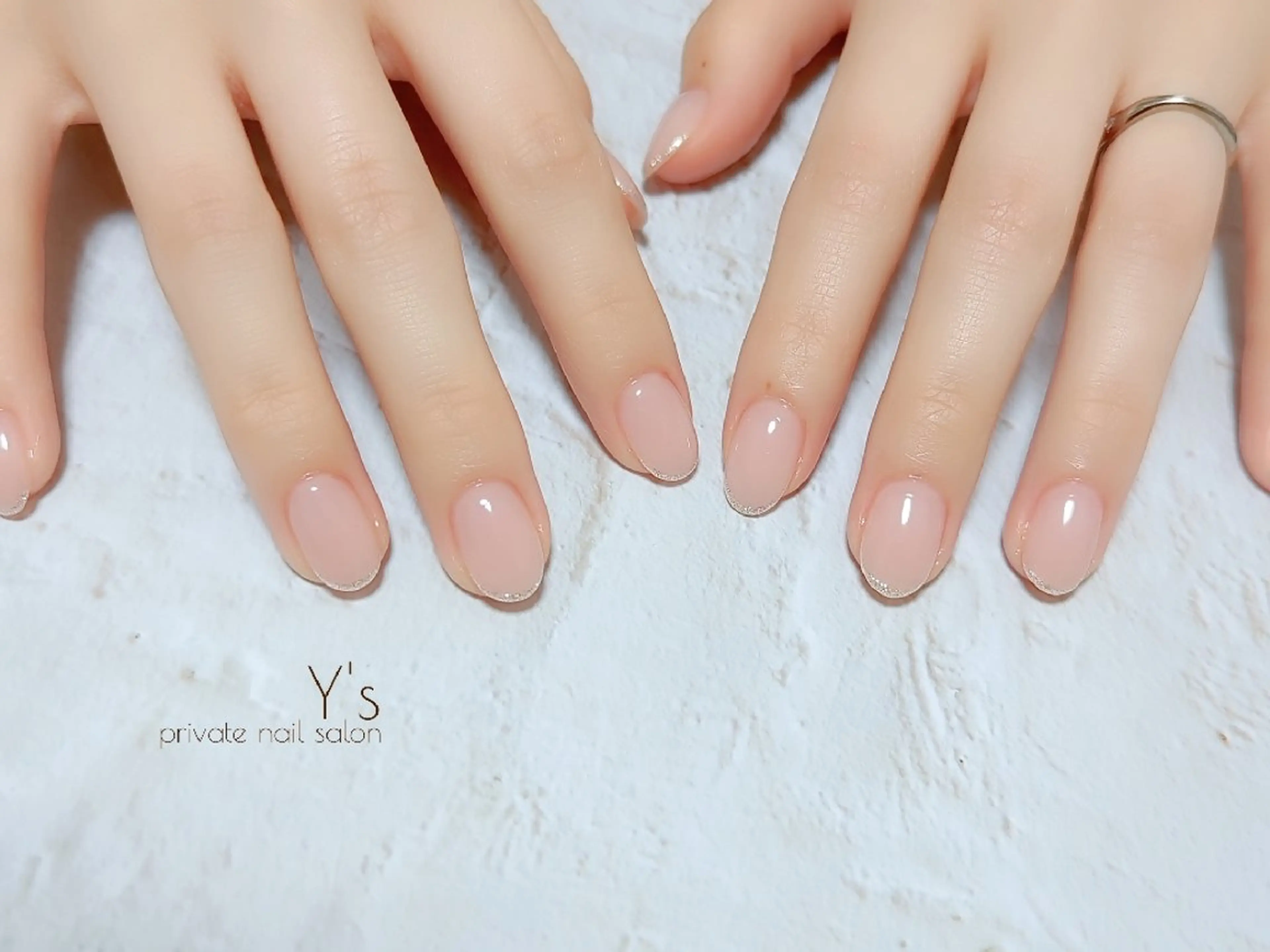 ネイル ラメ(グリッター) ハンドネイル YUMI NAGAI  のネイルデザイン