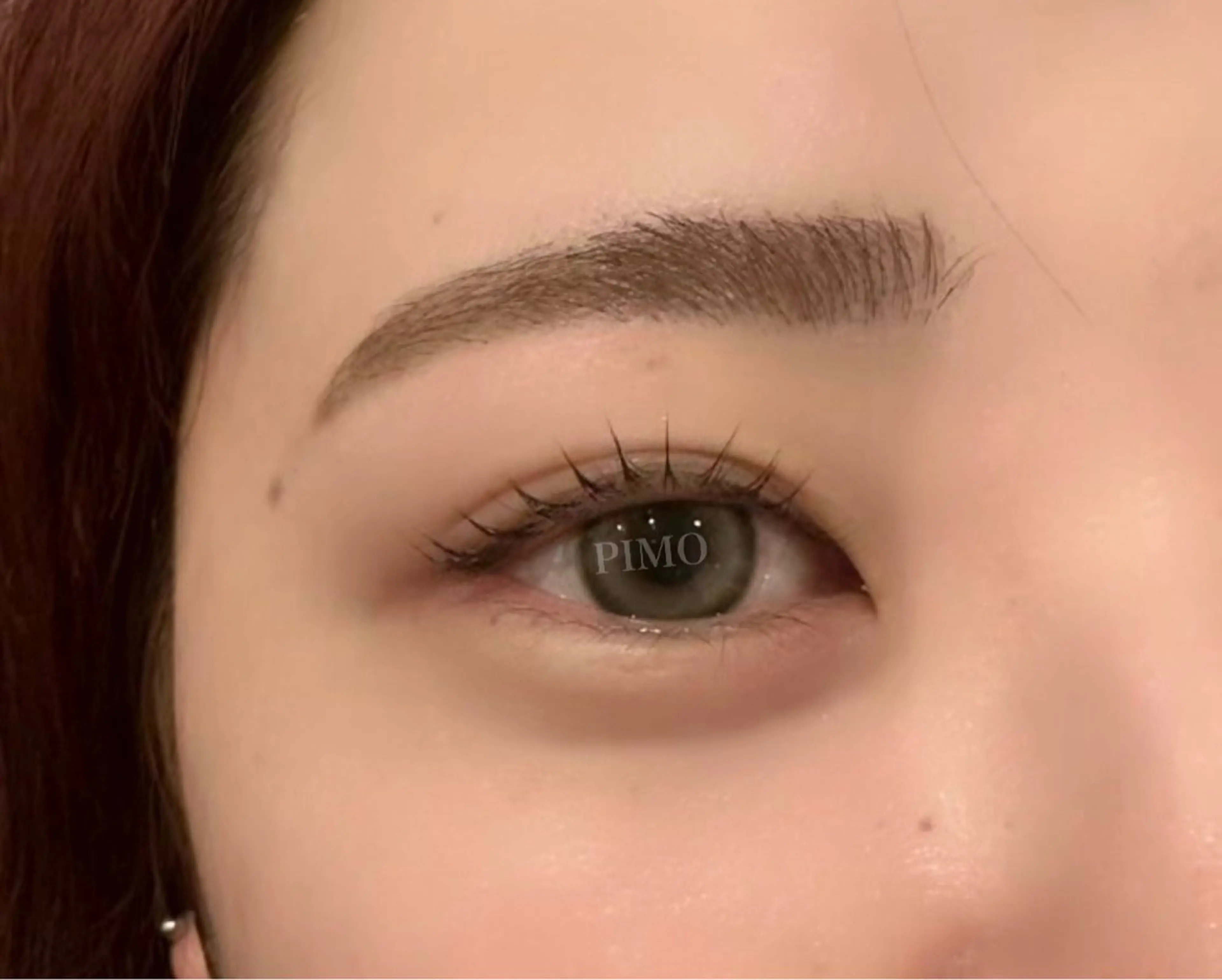 アイブロウCut🧸(間引きデザイン、お仕上げ眉メイク込)の写真