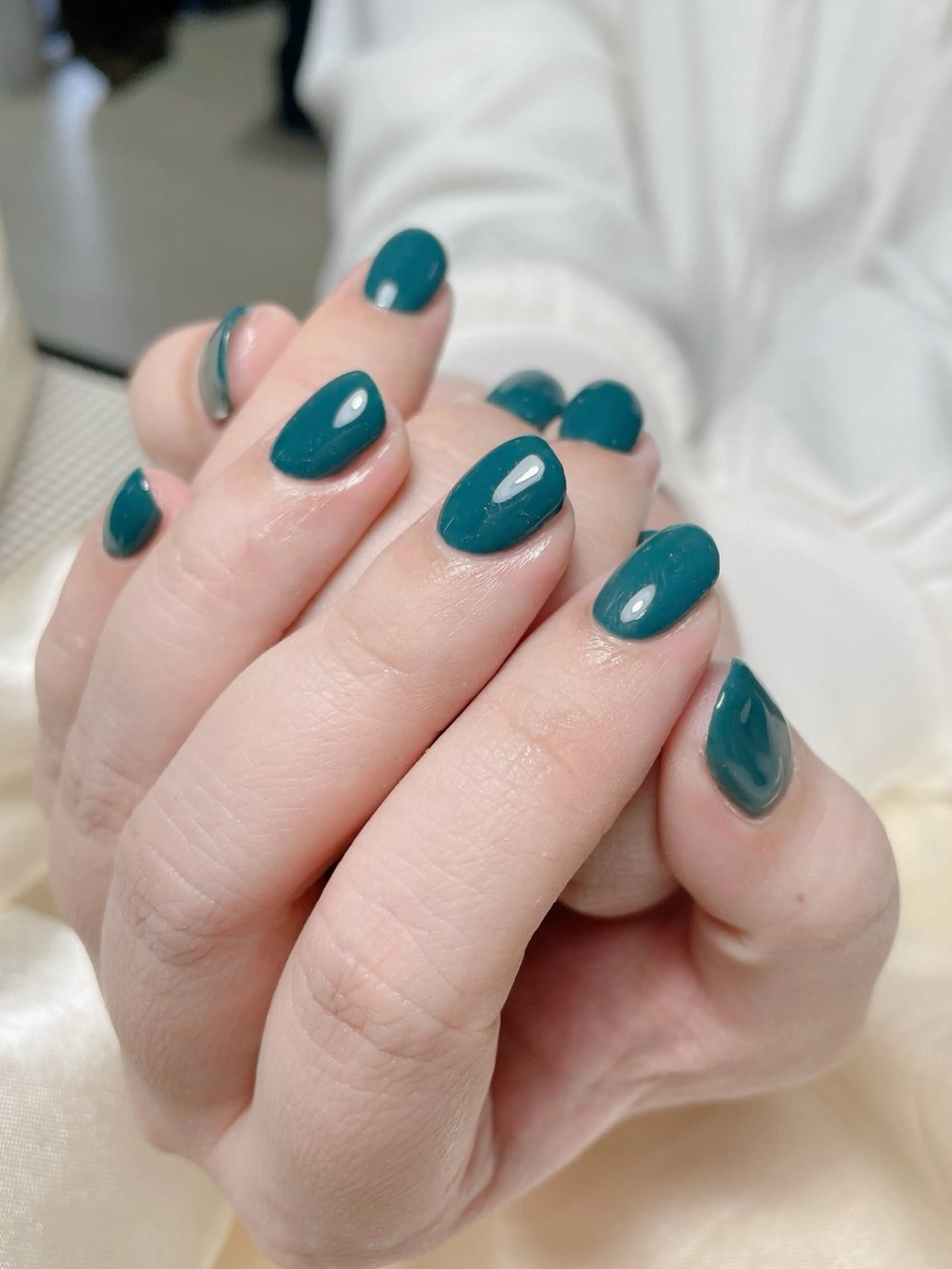 ネイル ワンカラーネイル Guranail Satoのネイルデザイン