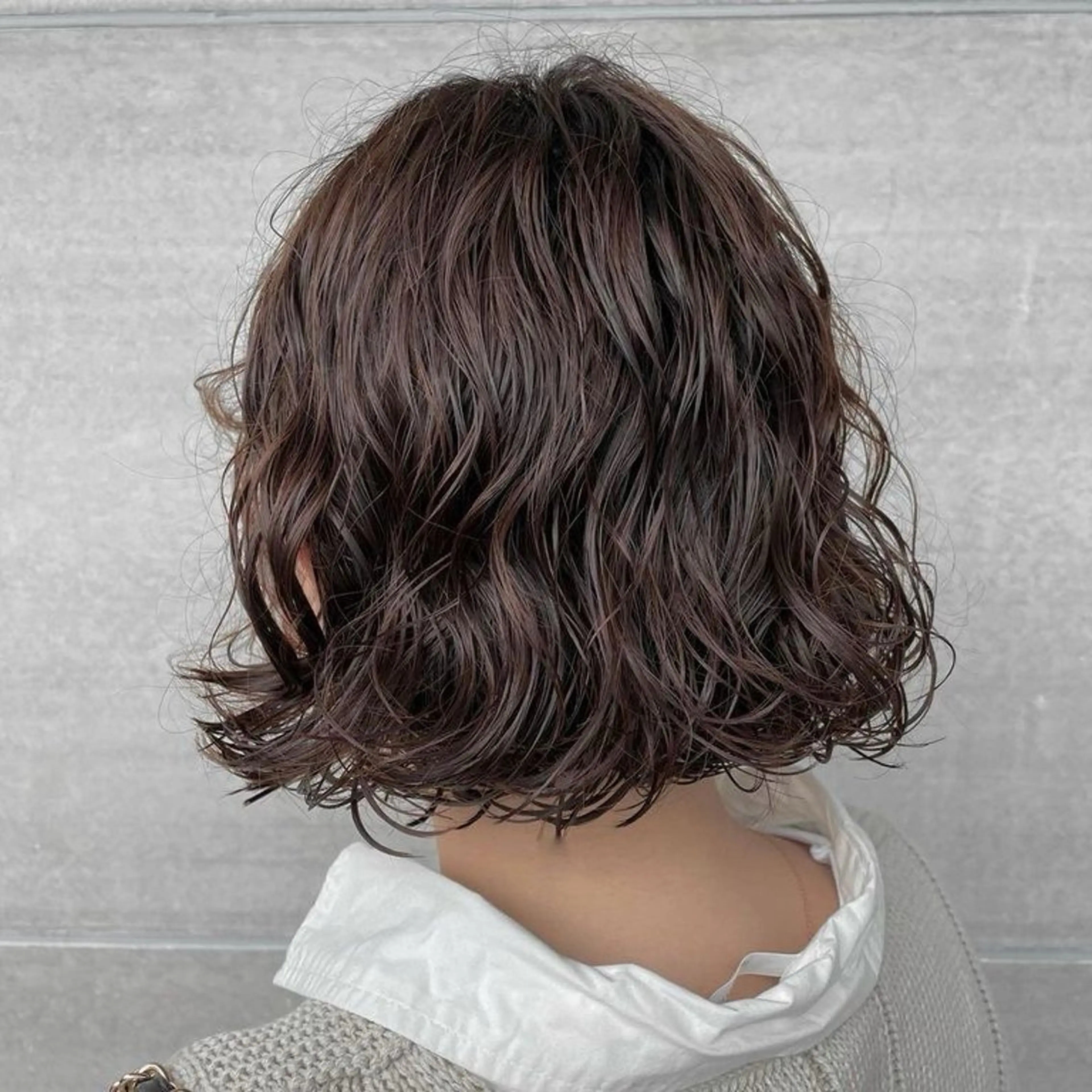 ショート パーマ 透明感カラー/レイ ヤー/Nana🌈のヘアスタイル