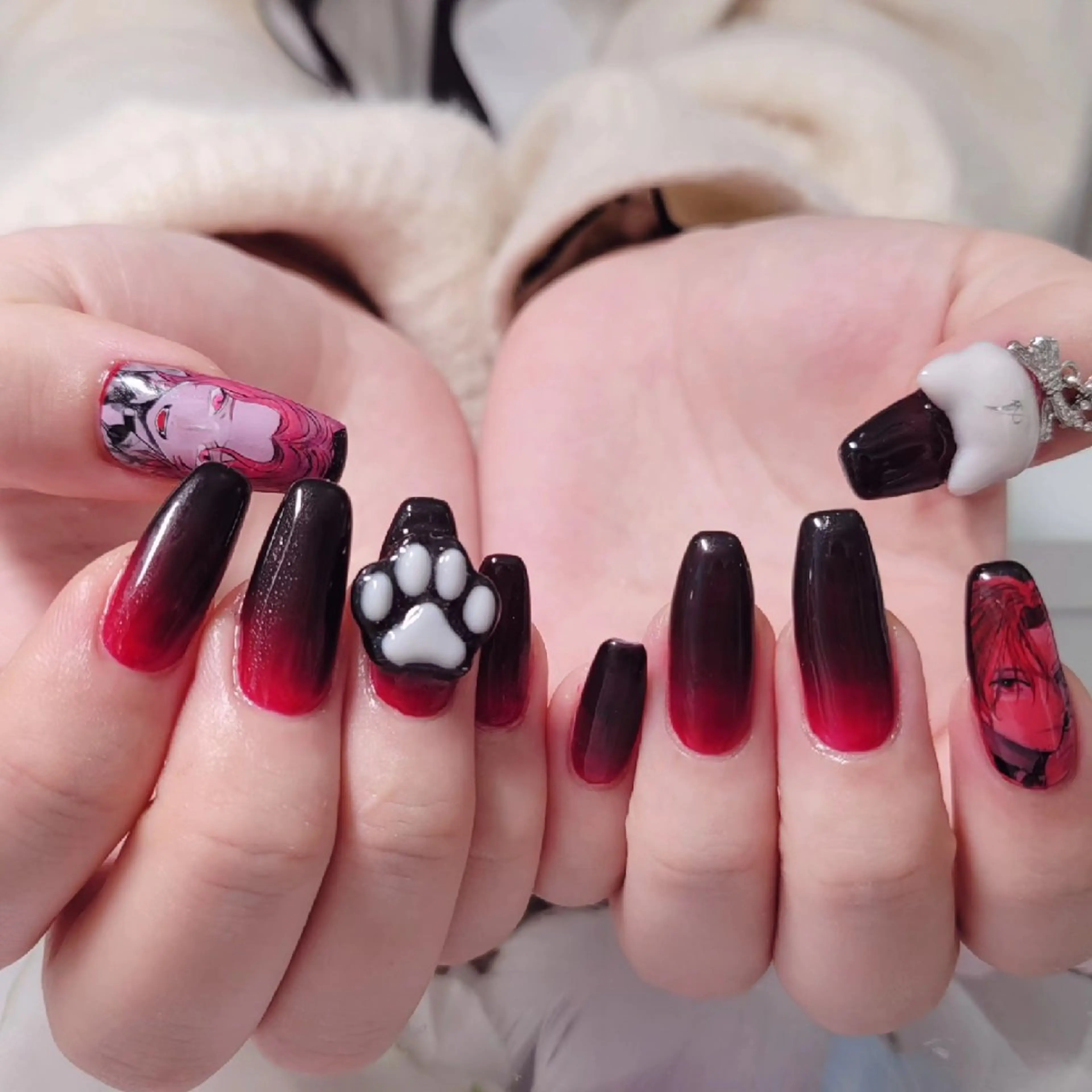 ネイル アートネイル ジェルネイル おで@ oderi_nailのネイルデザイン