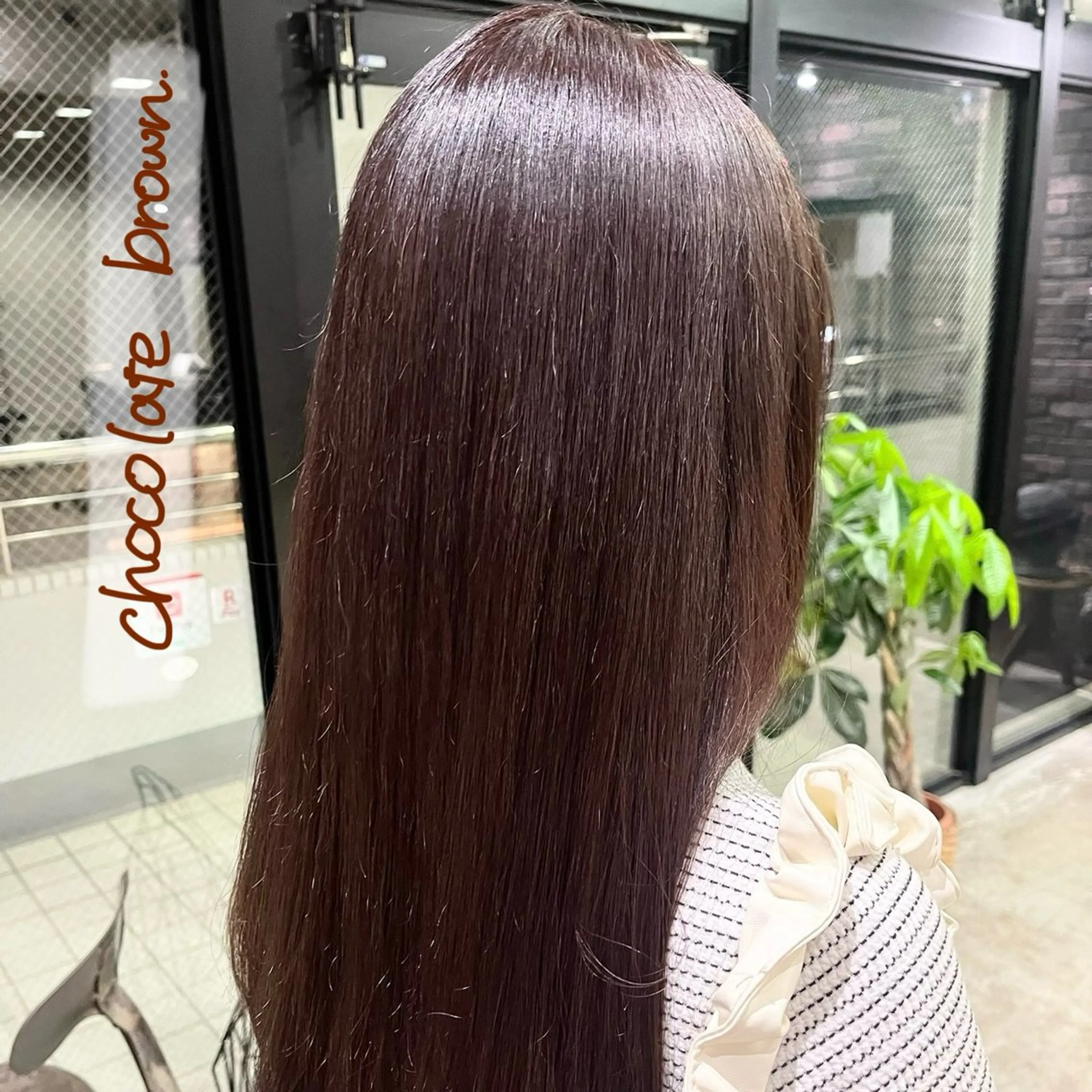 カラー 髪質改善×ブリーチ 無しWカラー🫧天神のヘアスタイル