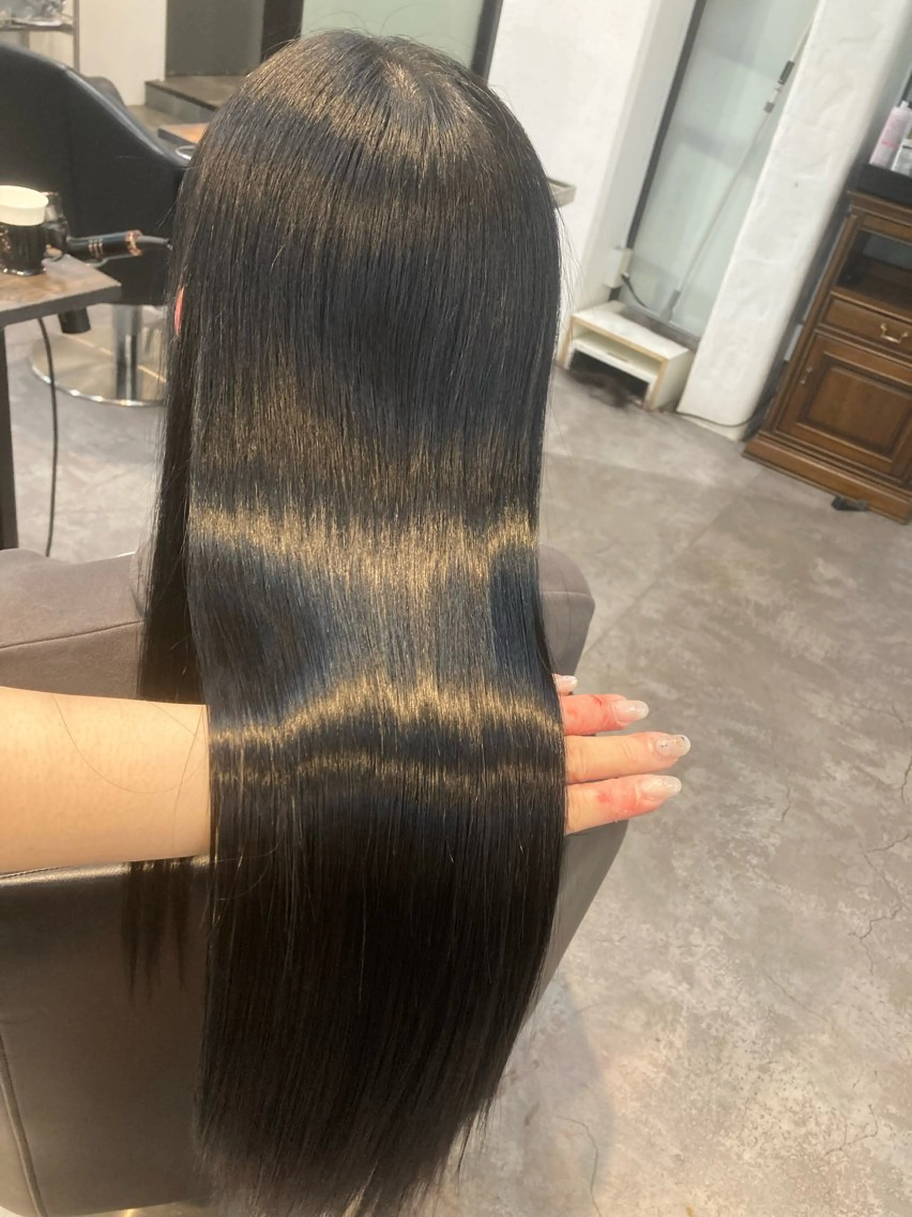 ロング ヘアカラー トリートメント ✨最安値✨エクステ カラー🌼つきな🌼のヘアスタイル