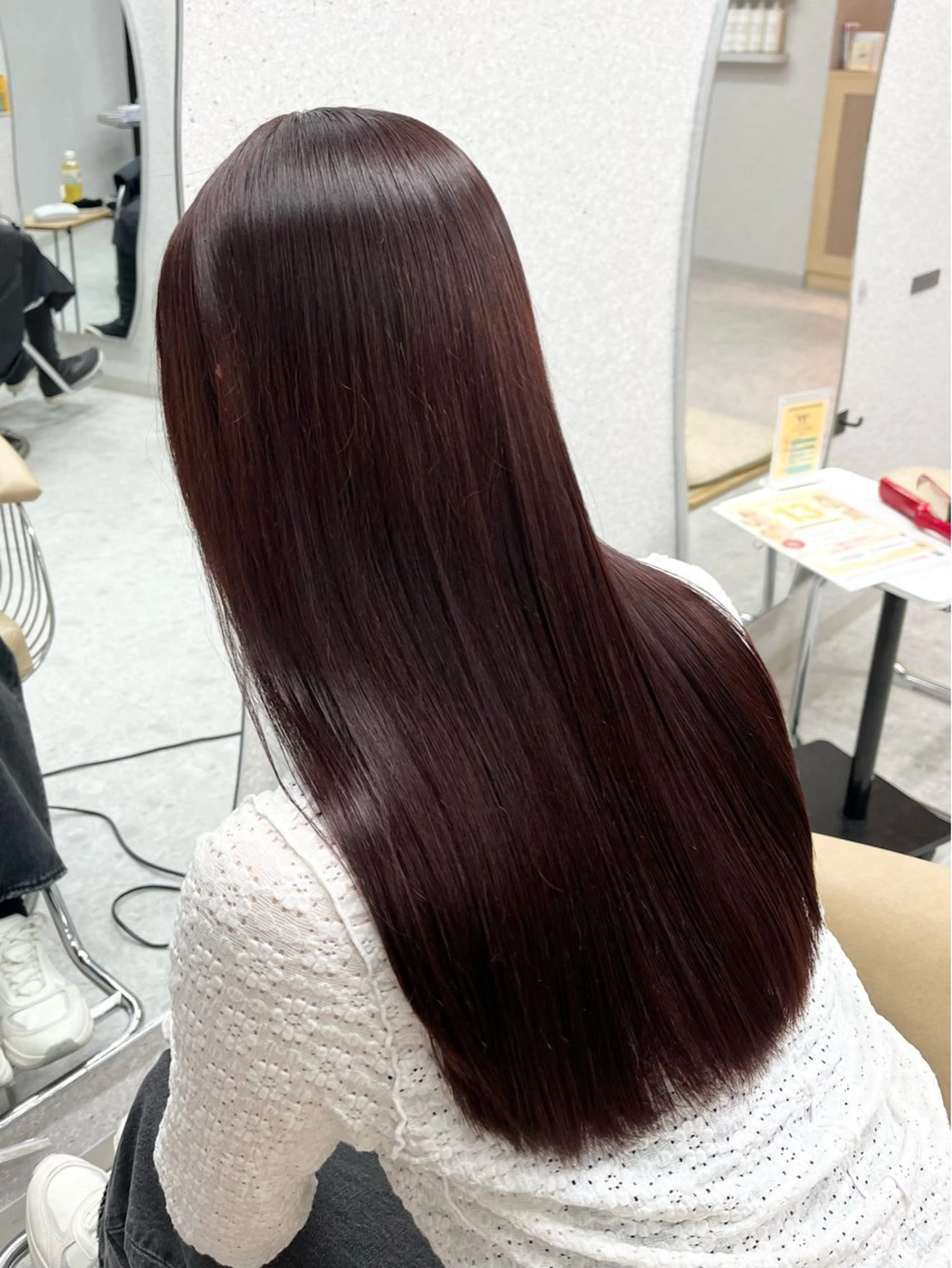 【髪質改善付き🌟】ワンカラー➕ぷるすいトリートメント🫧の写真