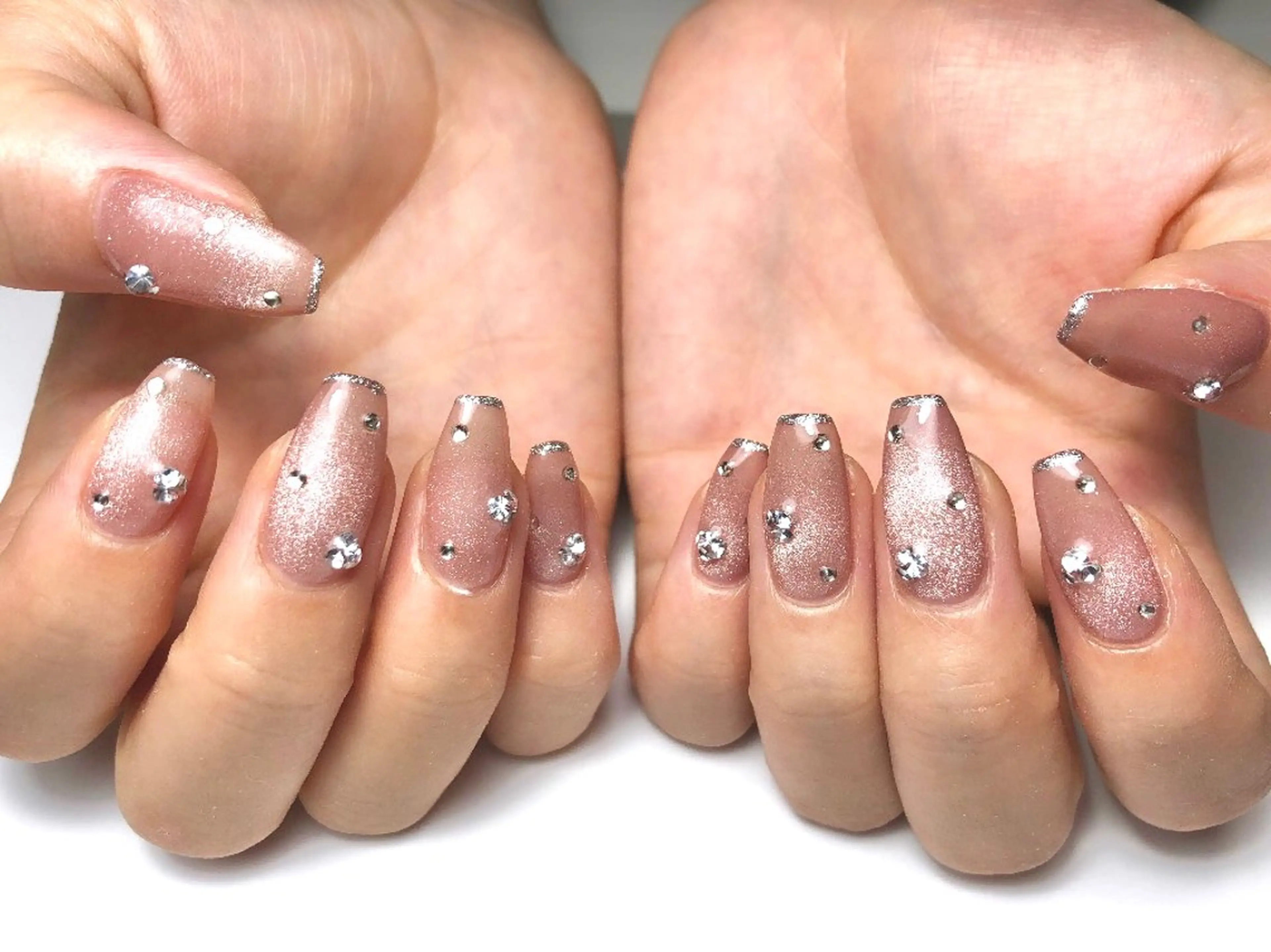 ネイル マグネットネイル ワンホンネイル ハンドネイル near belleのネイルデザイン