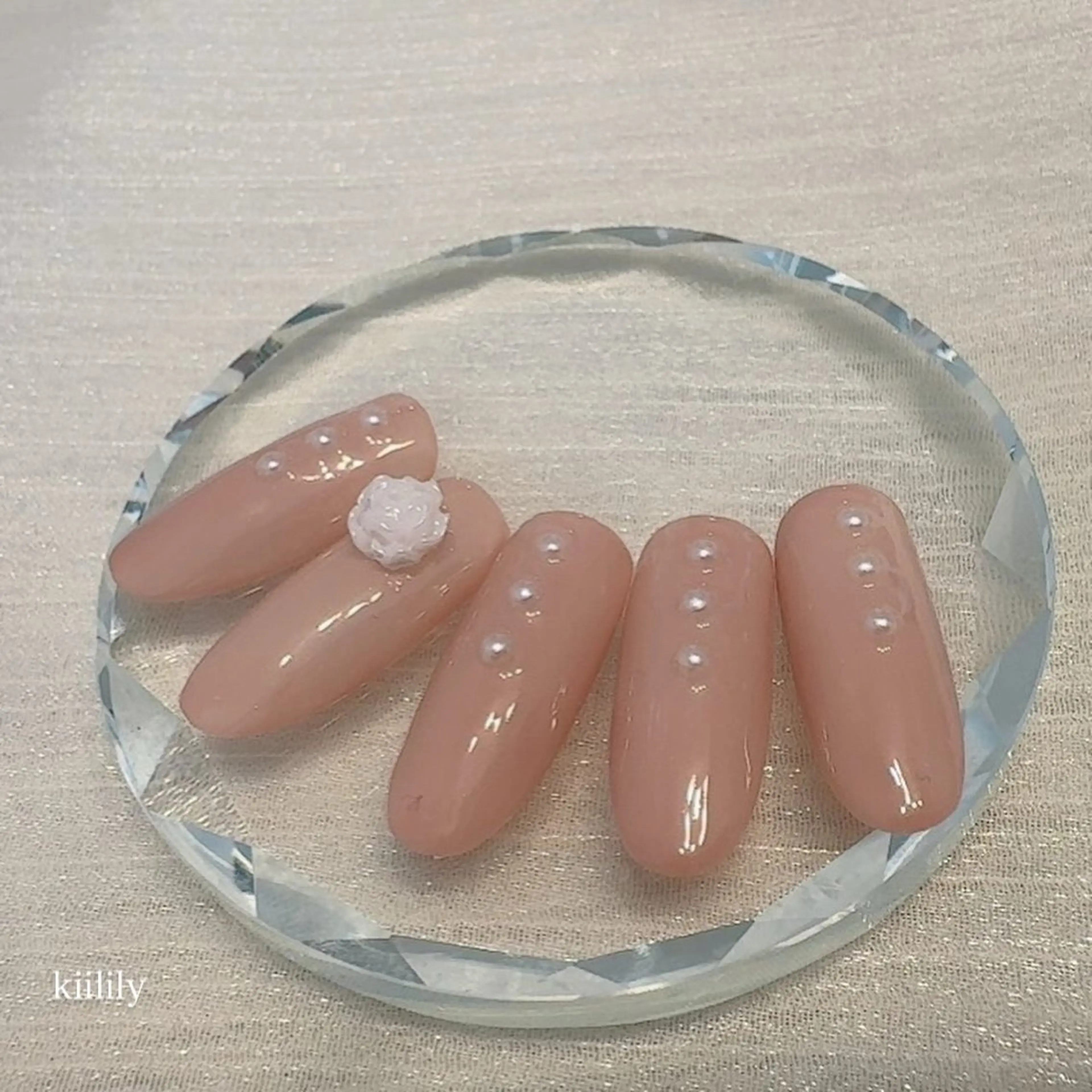 ネイル ピンク kii .のネイルデザイン