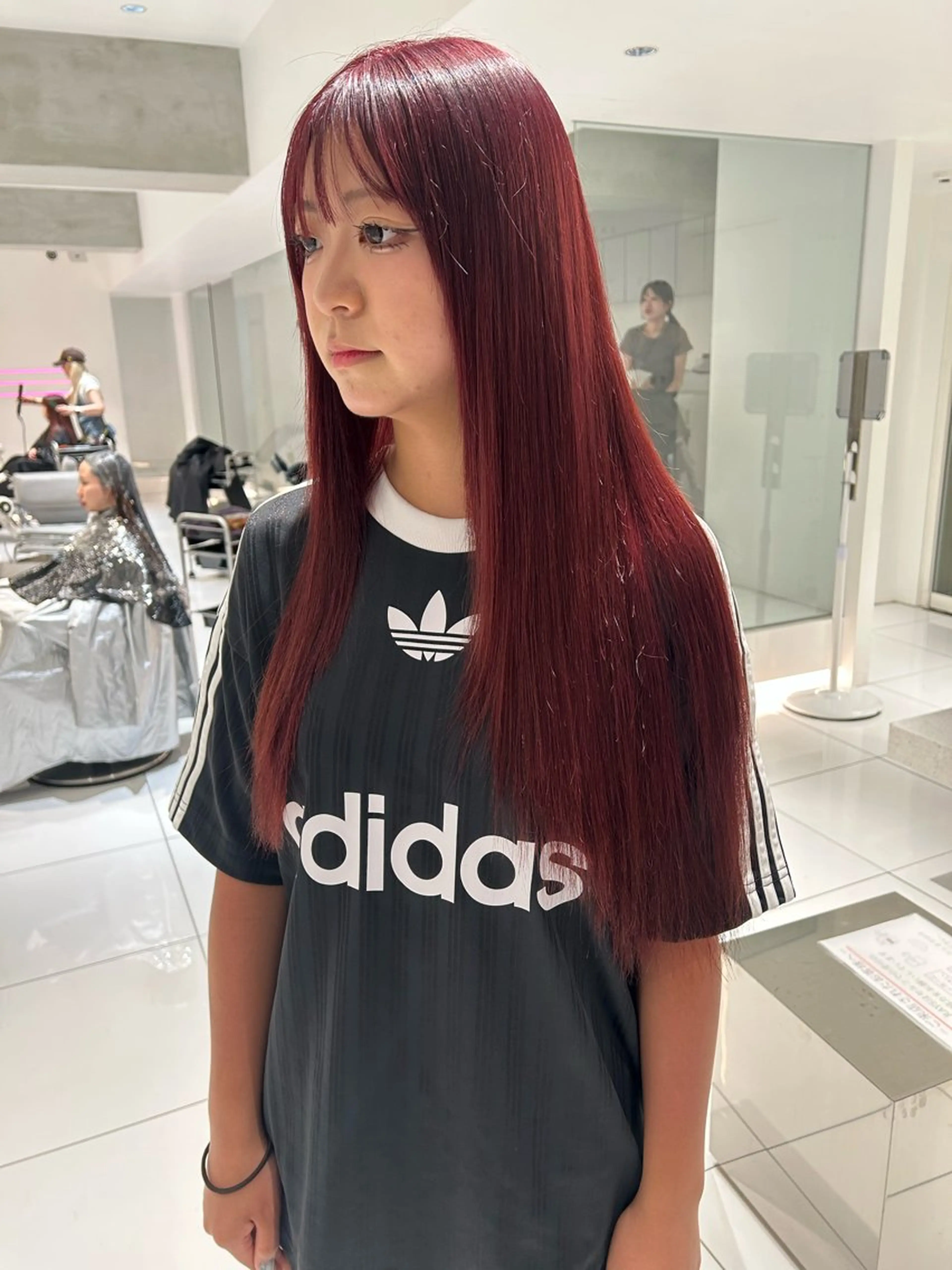 ロング カラー 海外レイヤー /NAGISAのヘアスタイル