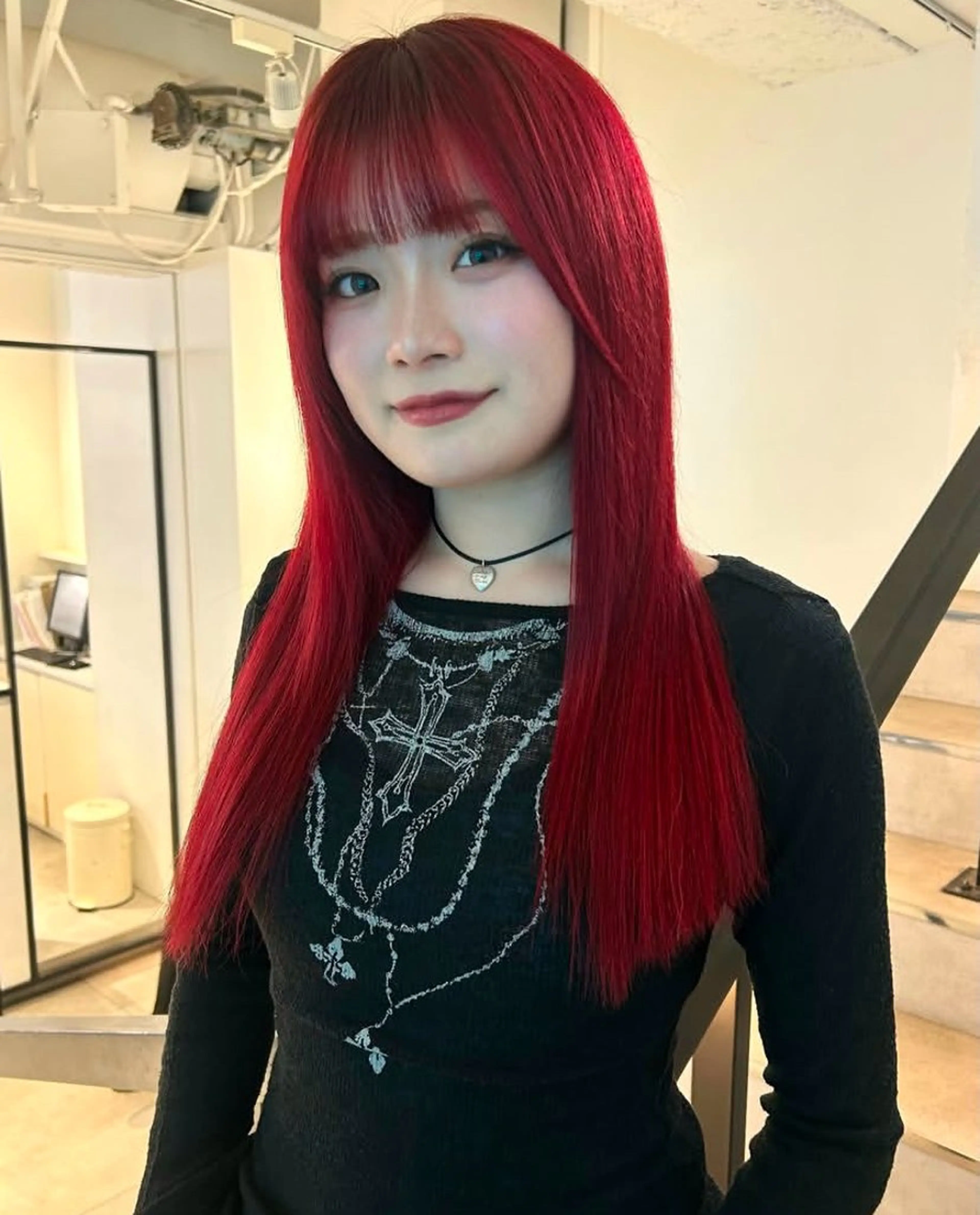 ロング カラー ヘアカラー ⭐️SORA⭐️ nail★colorのネイルデザイン