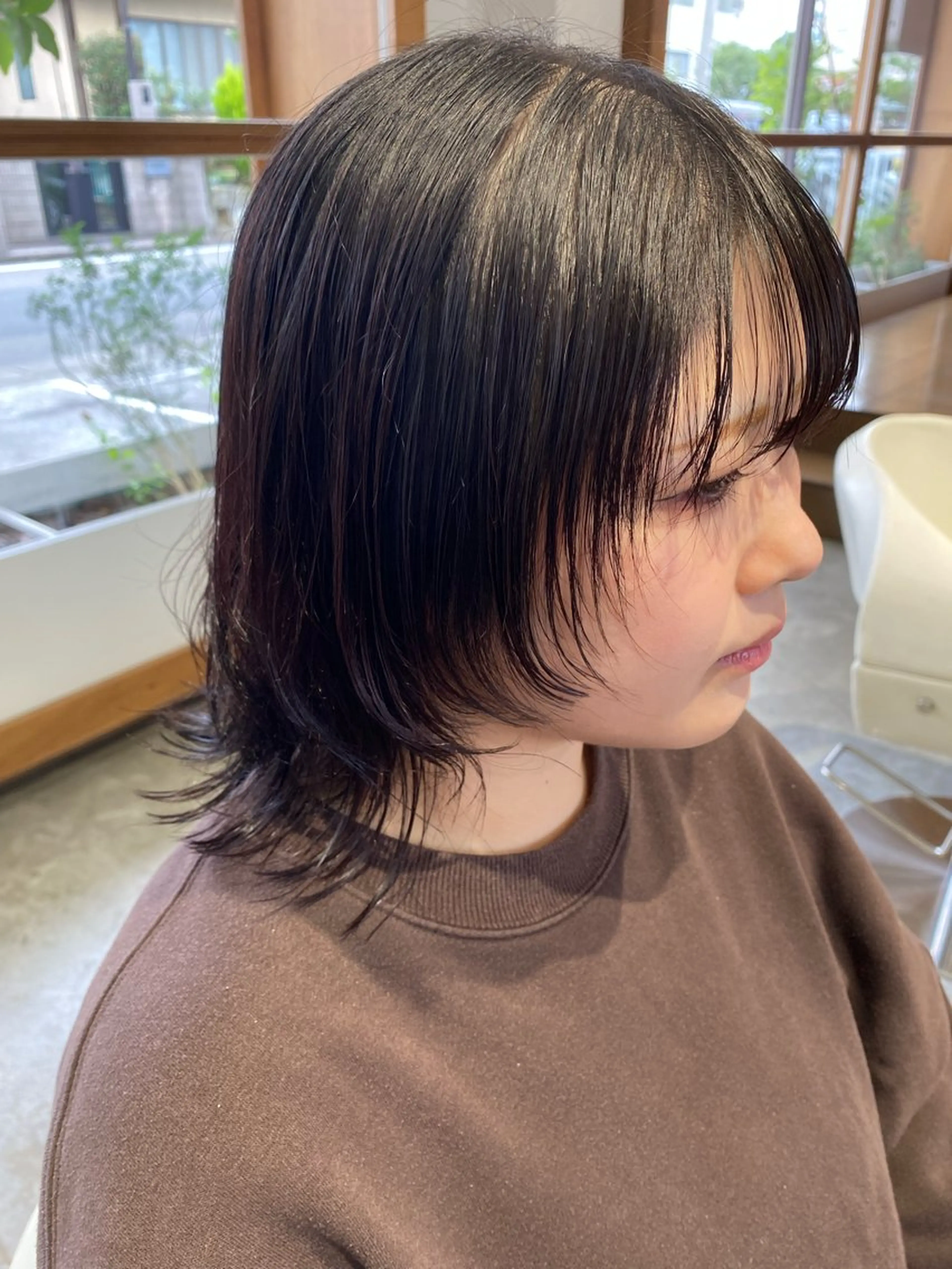 ミディアム レイヤーカット ウルフカット MIKU ／fulamのヘアスタイル