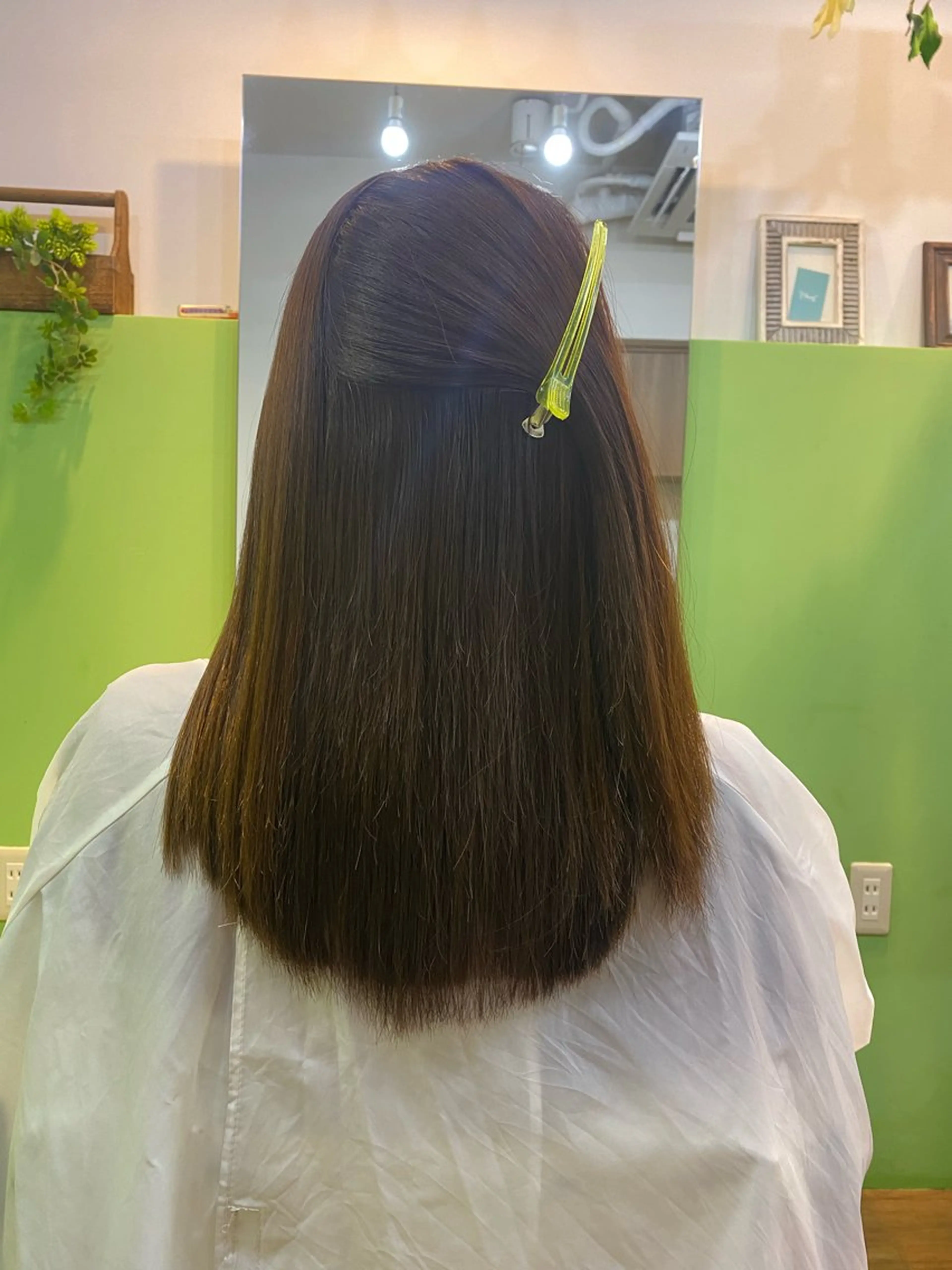 ロング 髪質改善 酸性ストレート 【エシカル】 HOSOMIのヘアスタイル