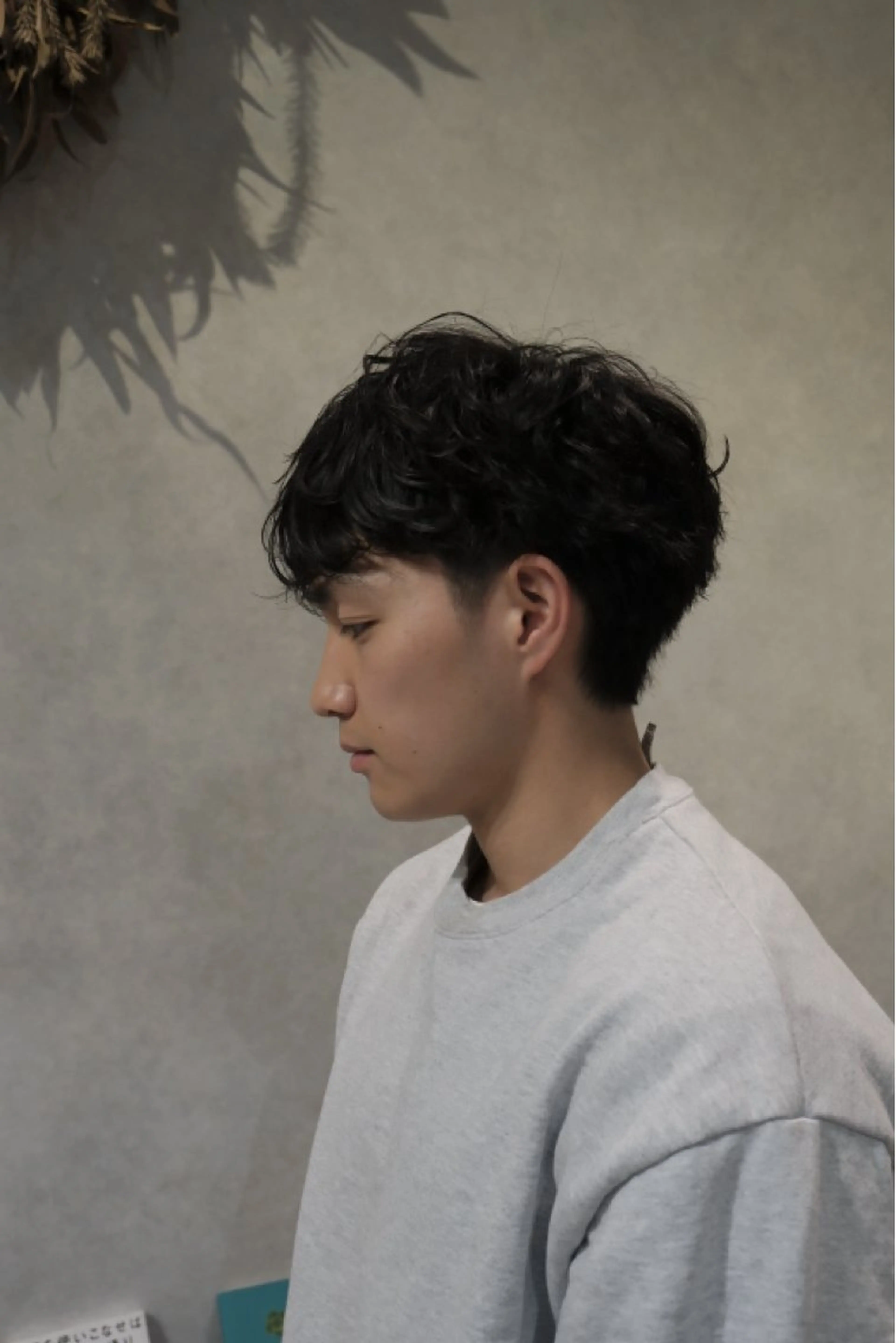 パーマ メンズ カット パーマ シャドウパーマ No.1うえちりくのヘアスタイル