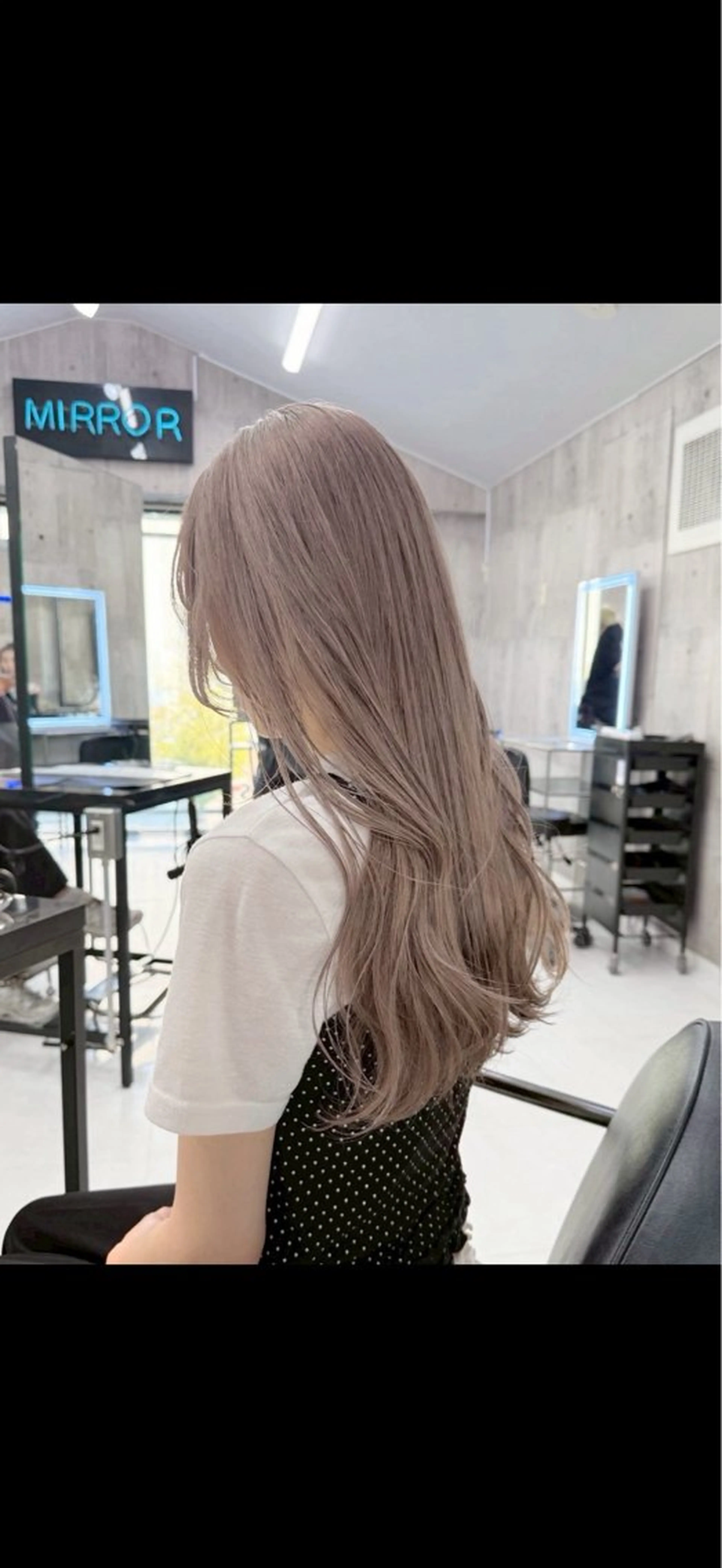 カラー 大川 桜花のヘアスタイル