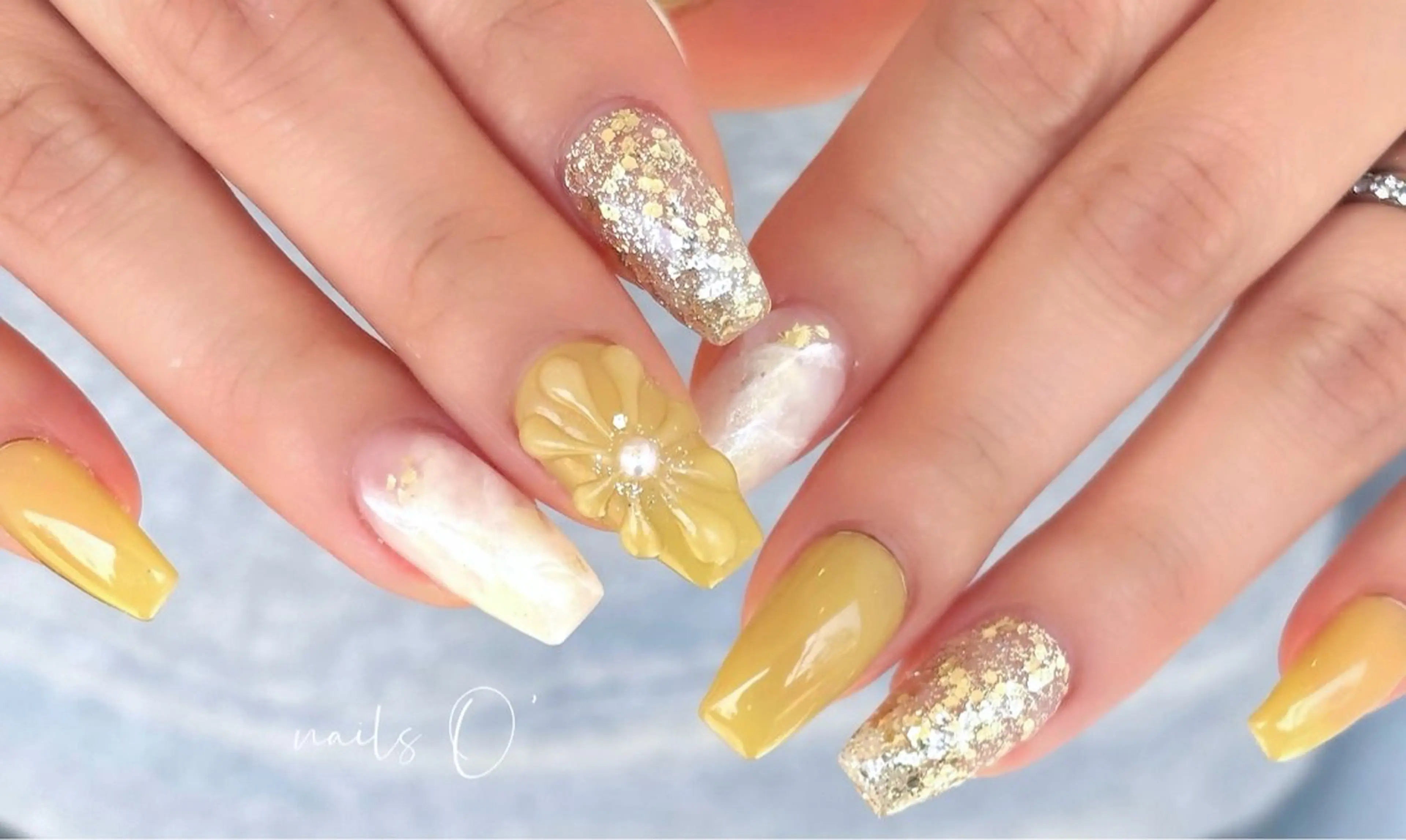 ネイル 大人可愛いネイル🎗 Hinaのネイルデザイン