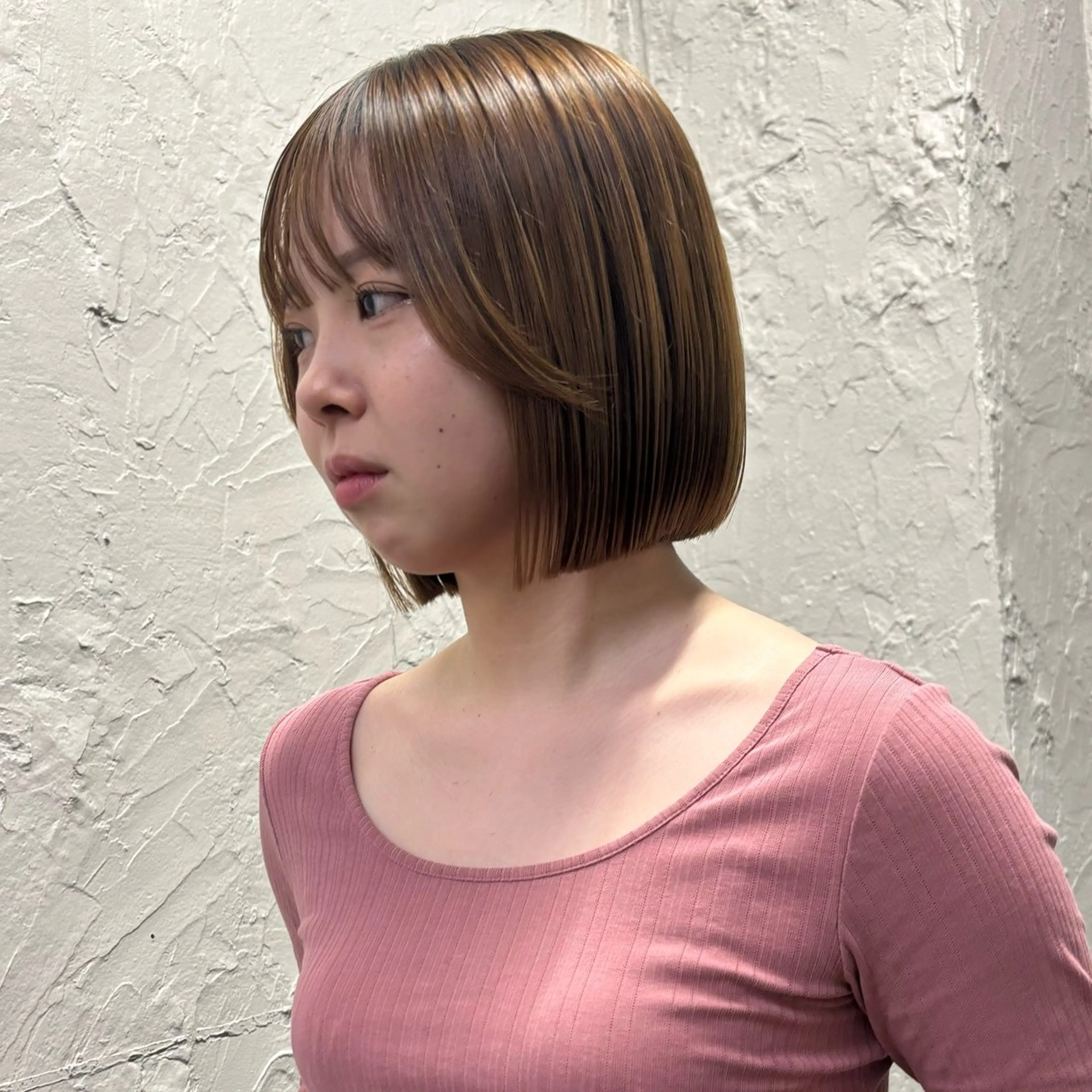 ショート ハッシュカット🎀 レイヤーカットのヘアスタイル