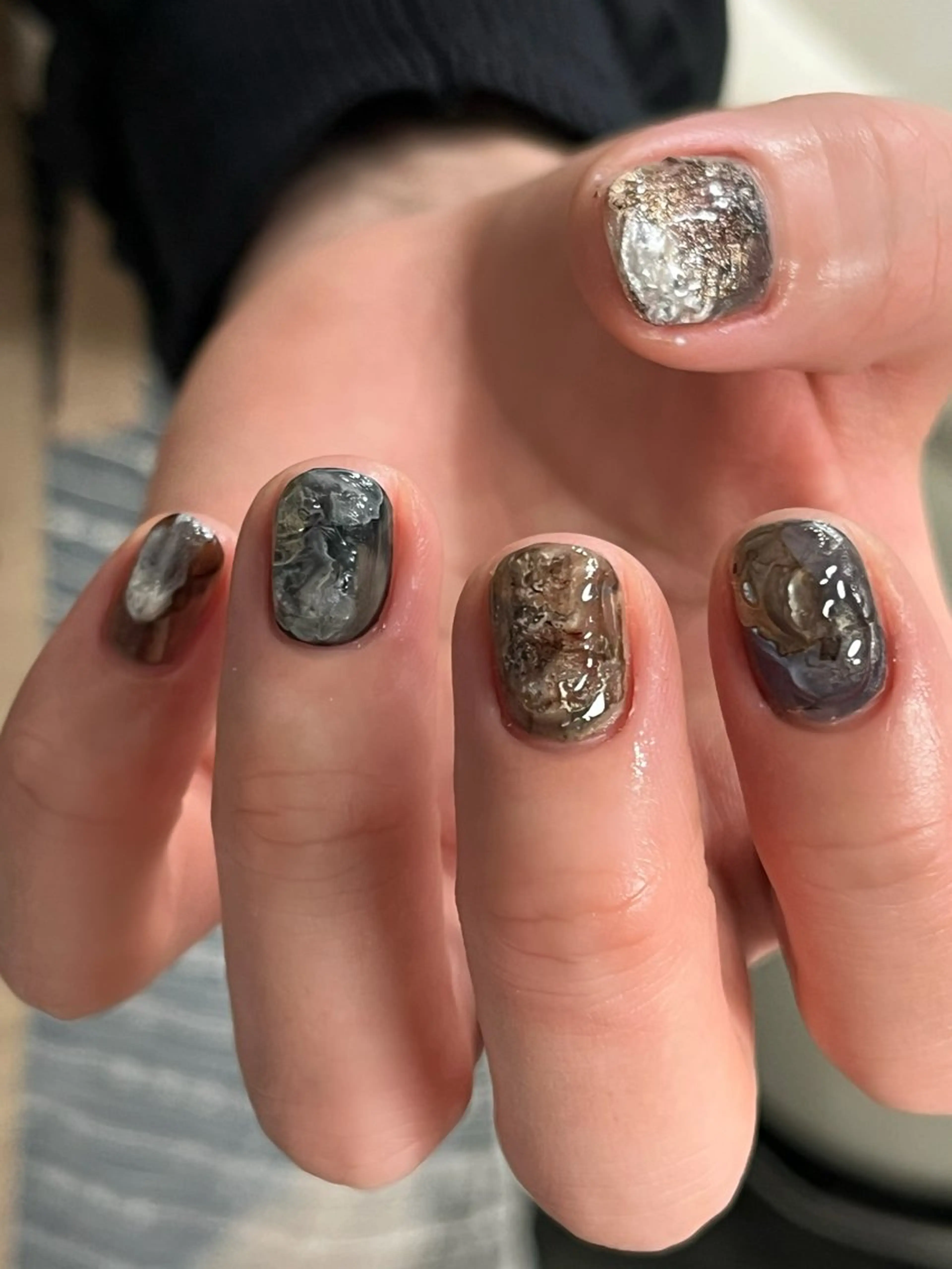 ネイル ニュアンスネイル Kana uのネイルデザイン