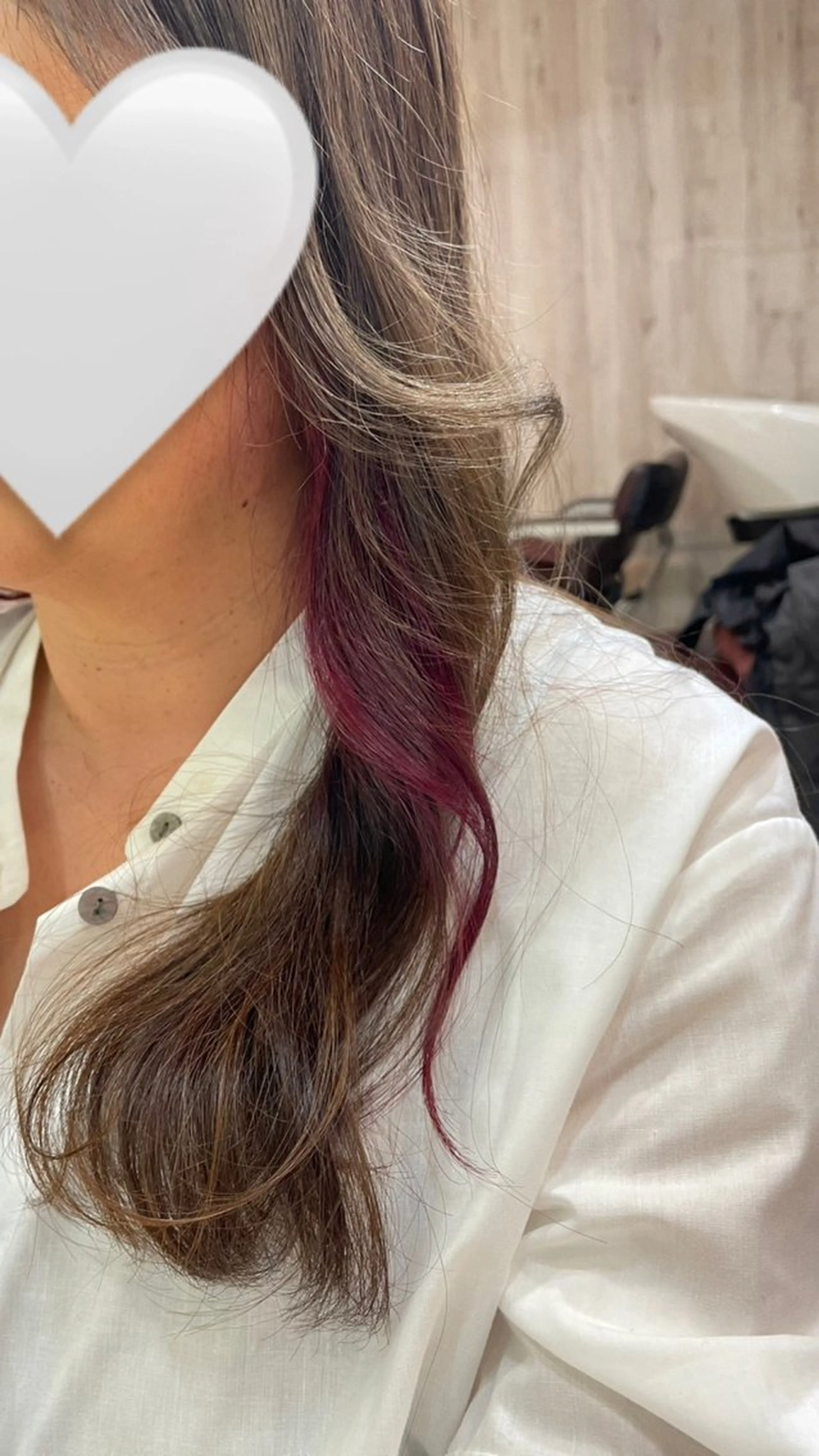 ロング カラー インナーカラー HairSalon CLOVER🍀のヘアスタイル