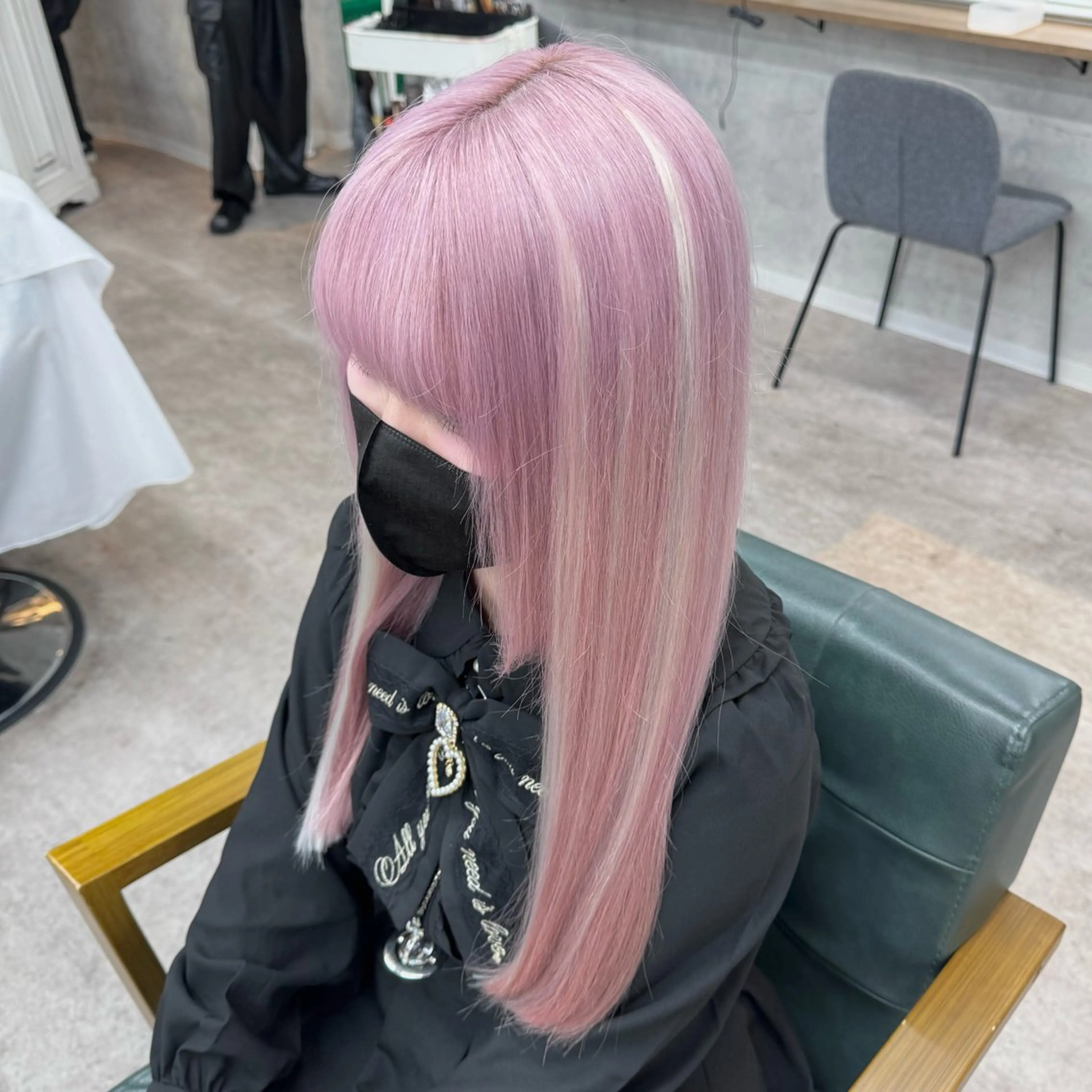 ロング カラー JUNSHIN🦋 ヘアセット／カラーのヘアスタイル