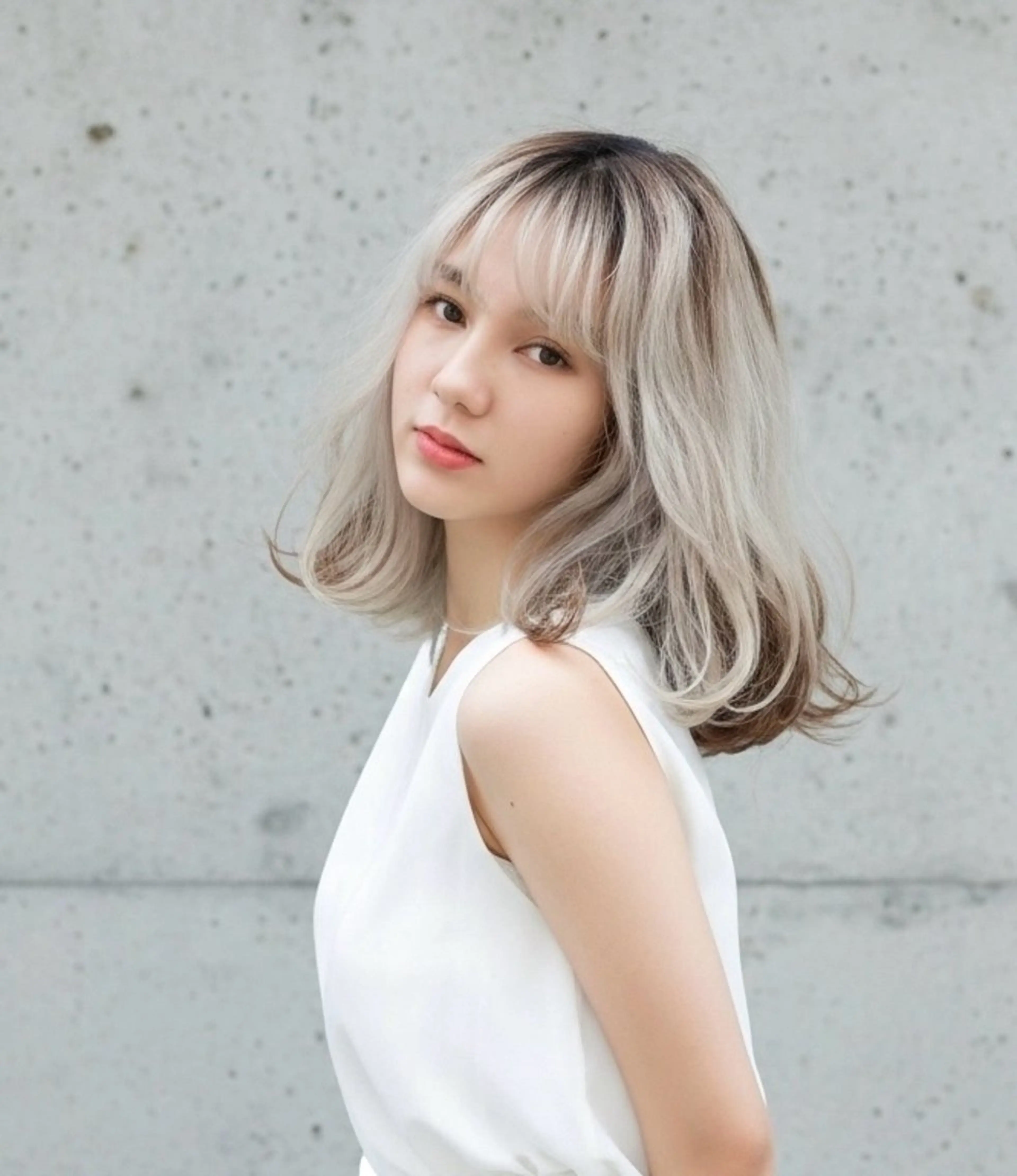 セミロング カット トリートメント 🌼U24 ヘアデザインラボのヘアスタイル