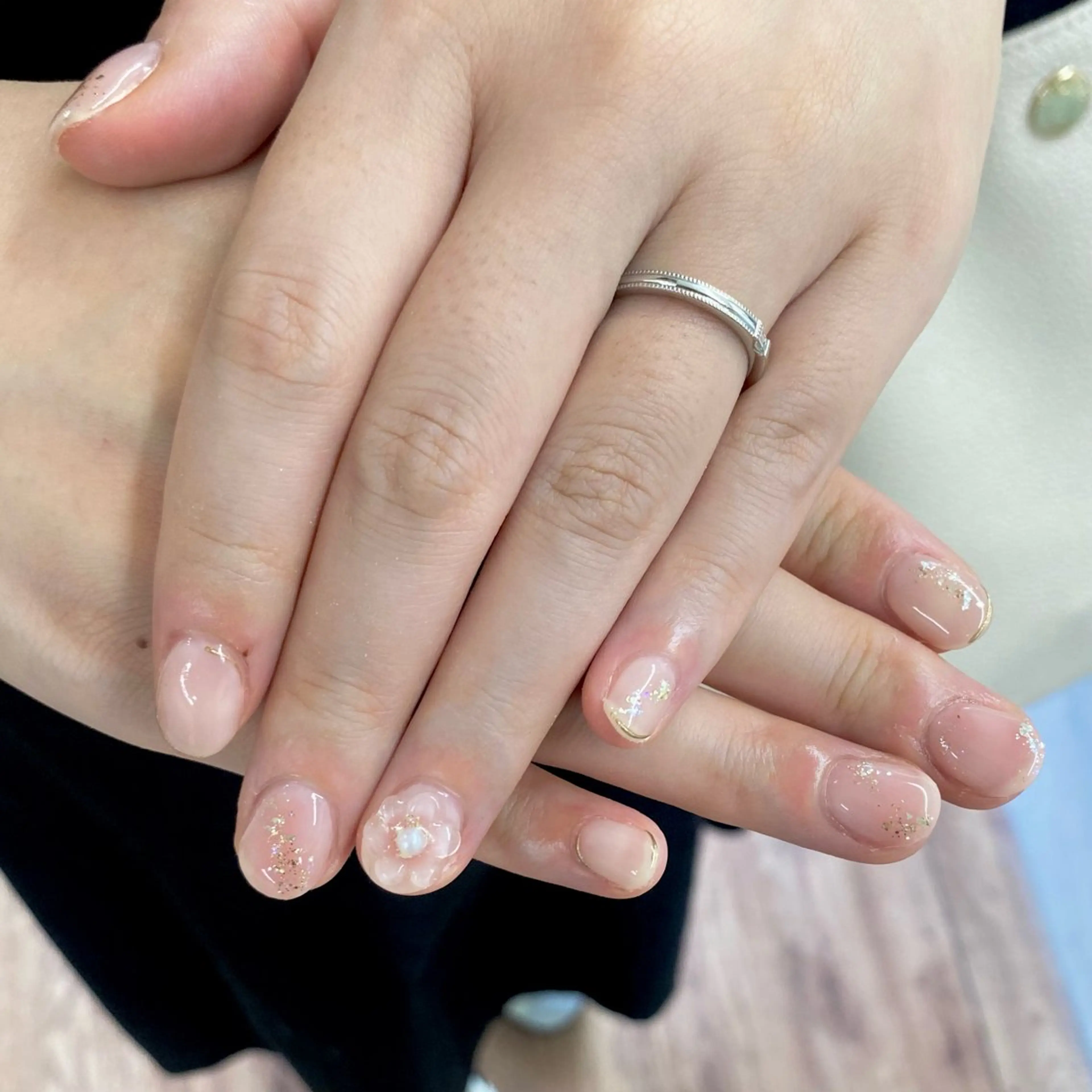 ネイル アートネイル ぷっくりネイル 森田 菜月のネイルデザイン